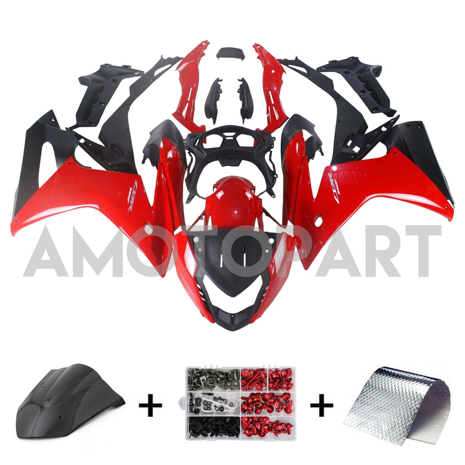 Amotopart Honda CBR650F 2014-2016 KIT RED FAILING KIT