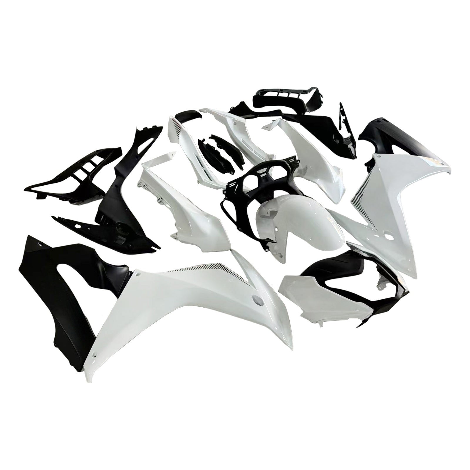 Amotopart Honda CBR650F 2014-2016 White Style2 Fairing Kit