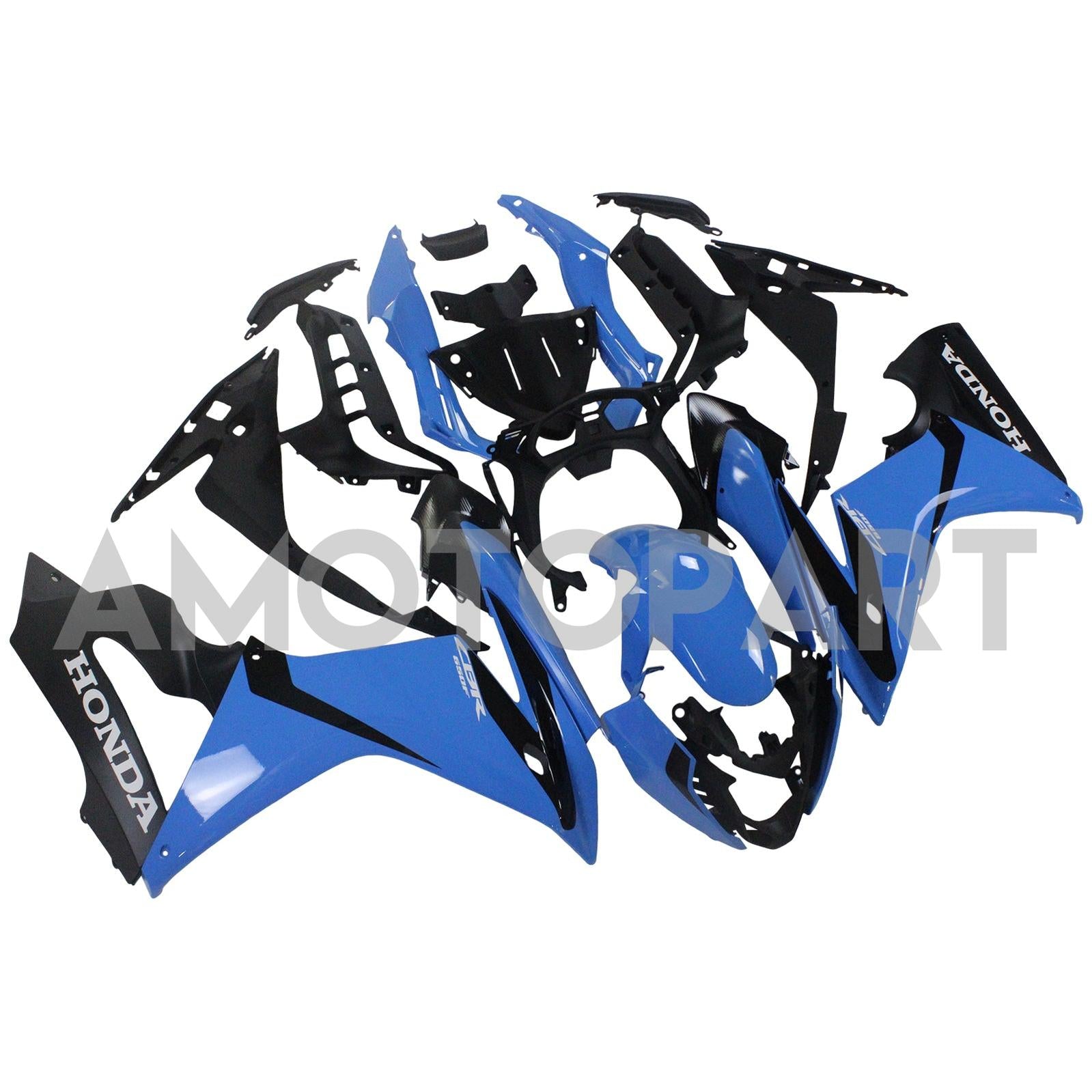 Amotopart Honda CBR650F 2014-2016 Blue & Black Failing Kit