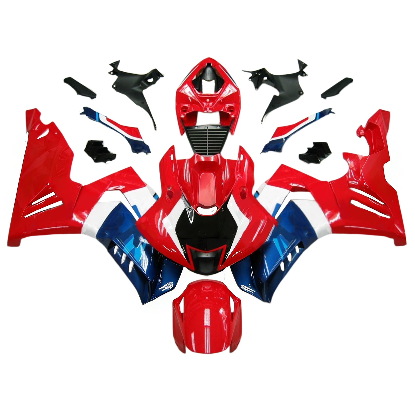 Amotopart Honda CBR1000RR-R 2020-2022 Red&Blue Fairing Kit