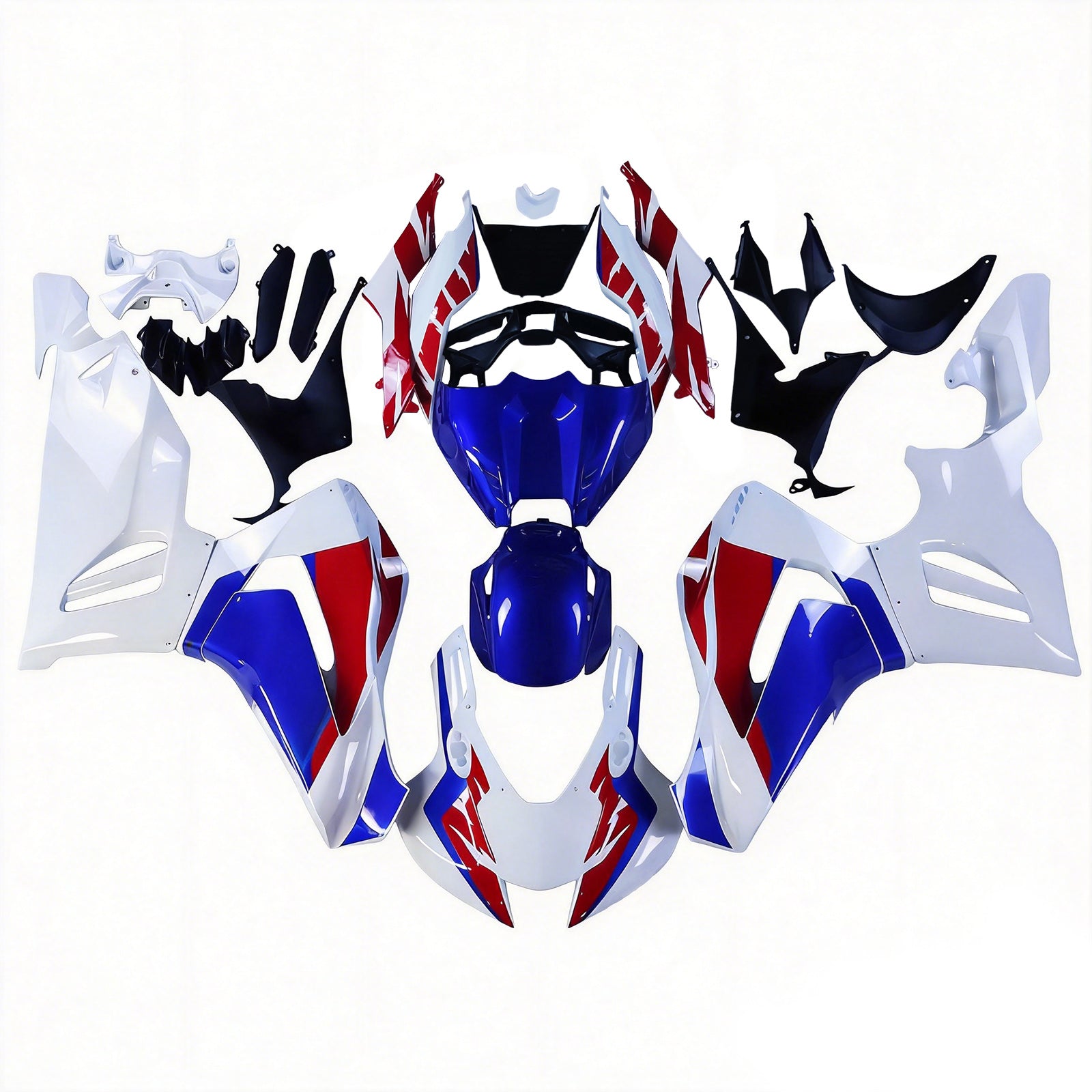 Amotopart Honda CBR1000RR-R 2020-2023 White&Blue Fairing Kit