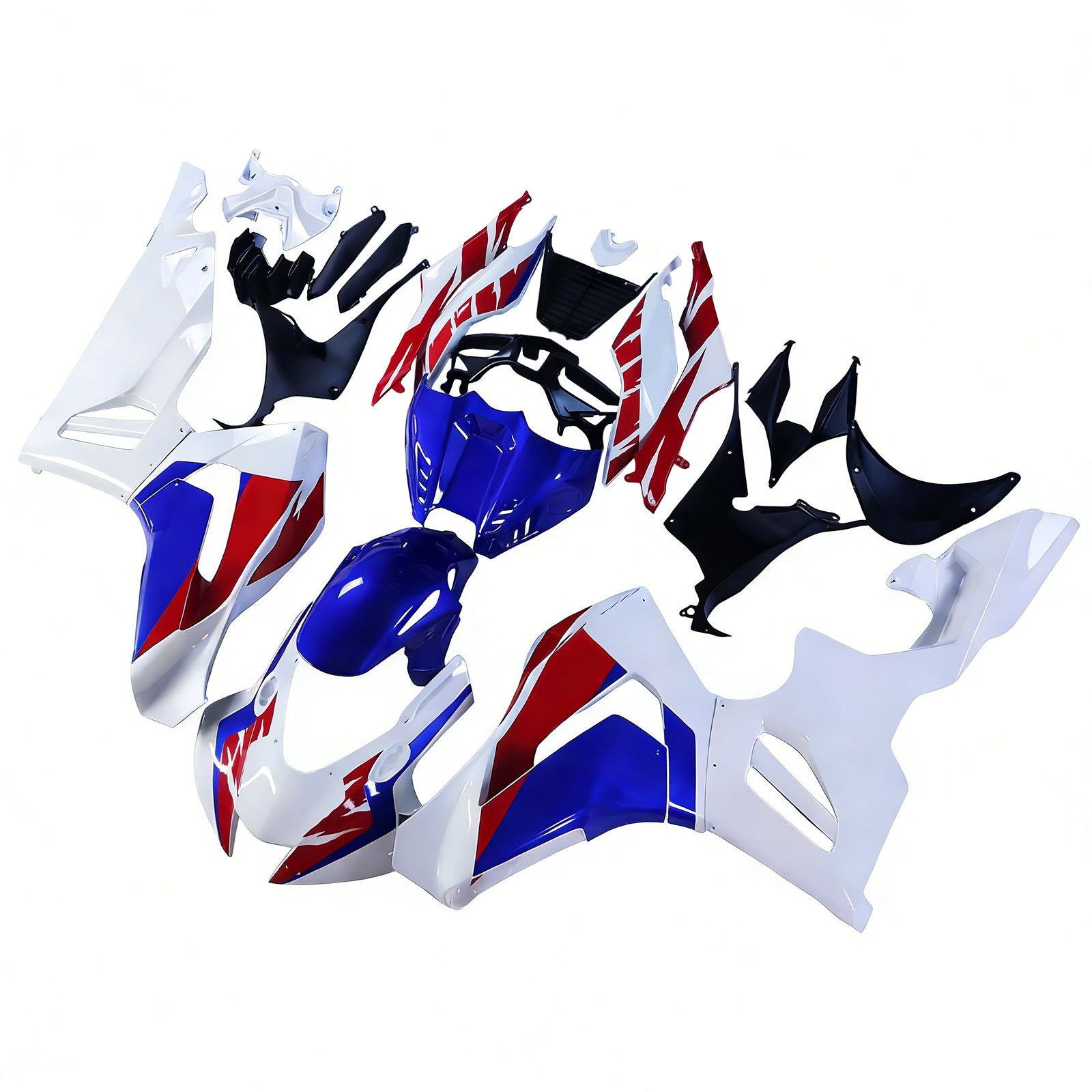 Amotopart Honda CBR1000RR-R 2020-2023 White&Blue Fairing Kit