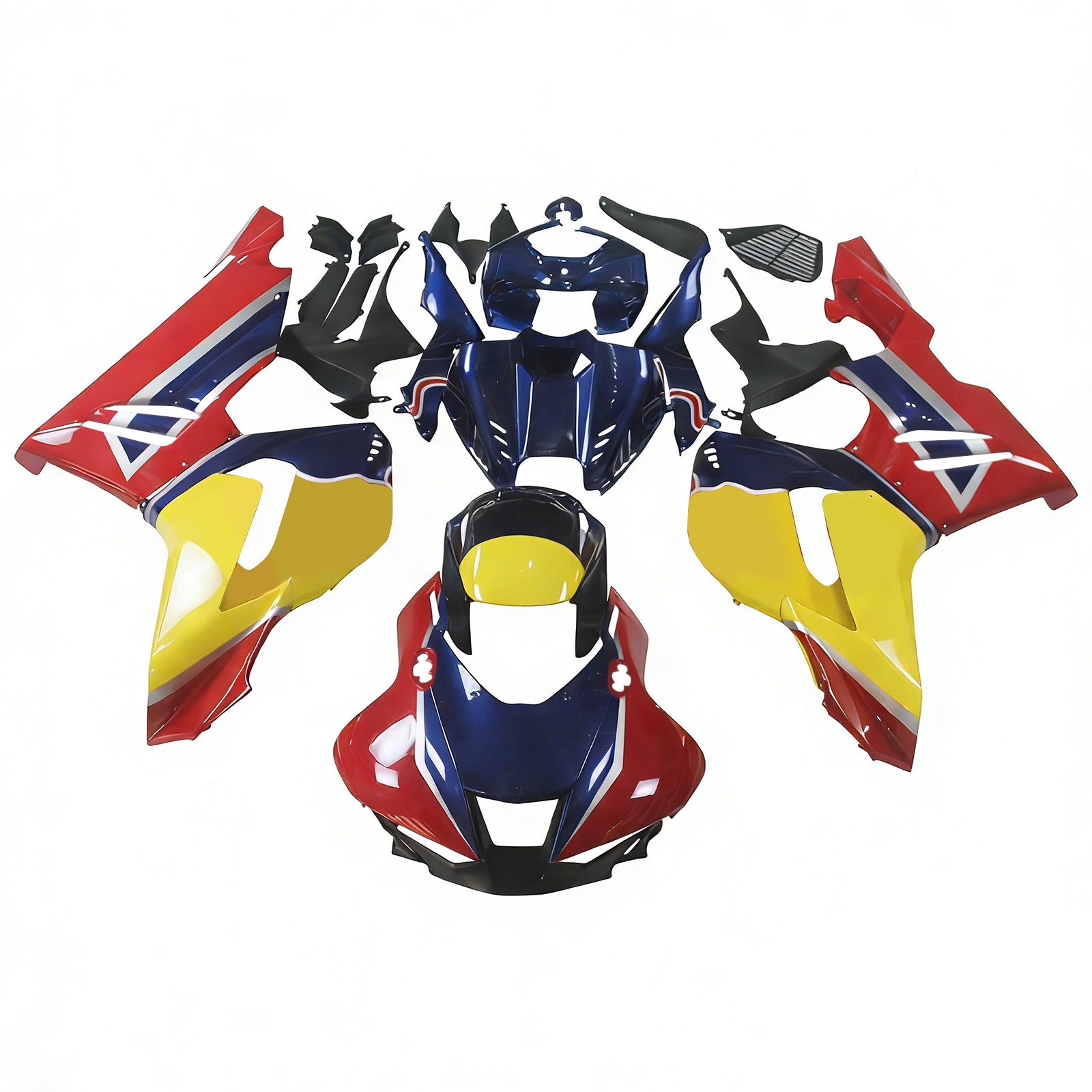 Amotopart 2020-2023 Honda CBR1000RR-R Red Yellow Blue Fairing Kit