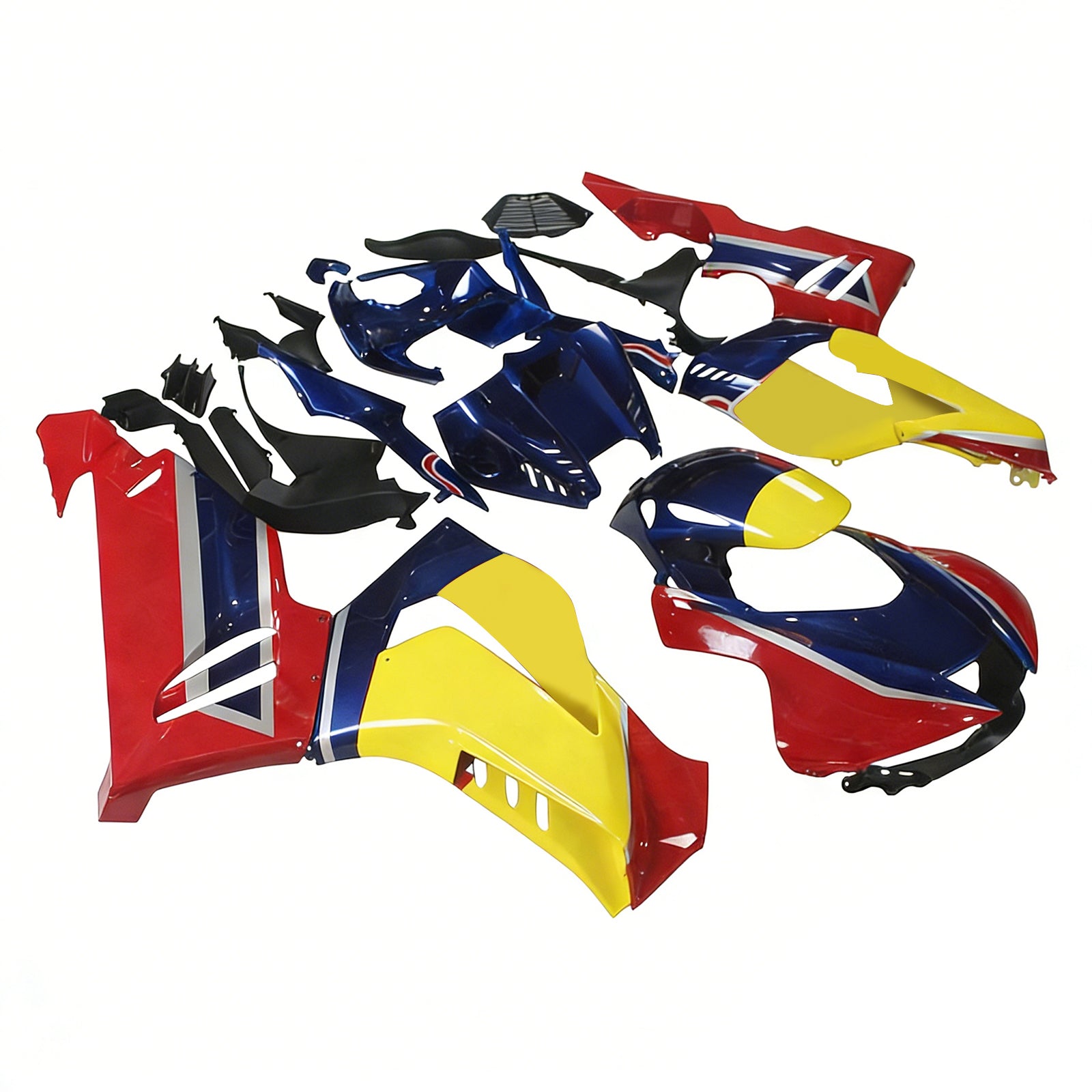 Amotopart 2020-2023 Honda CBR1000RR-R Red Yellow Blue Fairing Kit