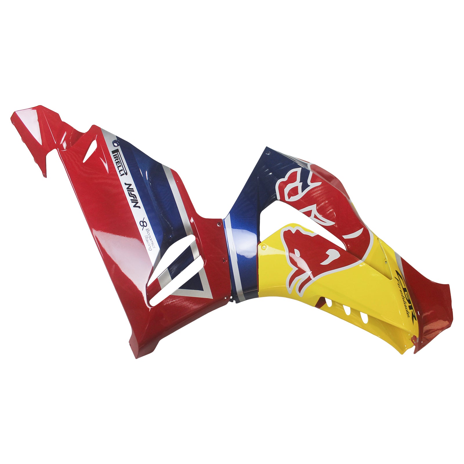 Amotopart 2020–2023 Honda CBR1000RR-R Rot Gelb Blau Verkleidungsset