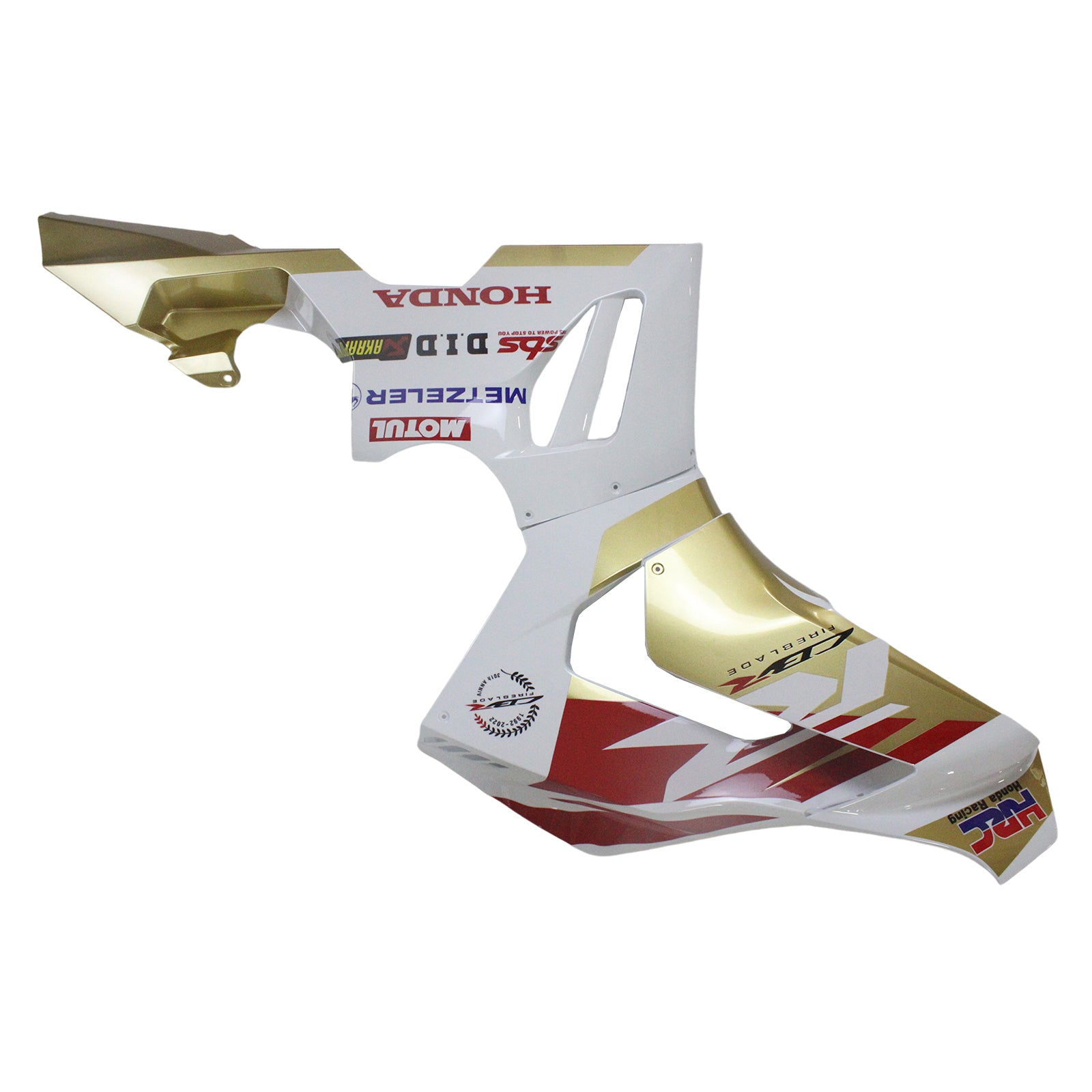 Amotopart Honda CBR1000RR-R 2020-2023 Gelb&Rotes Verkleidungsset