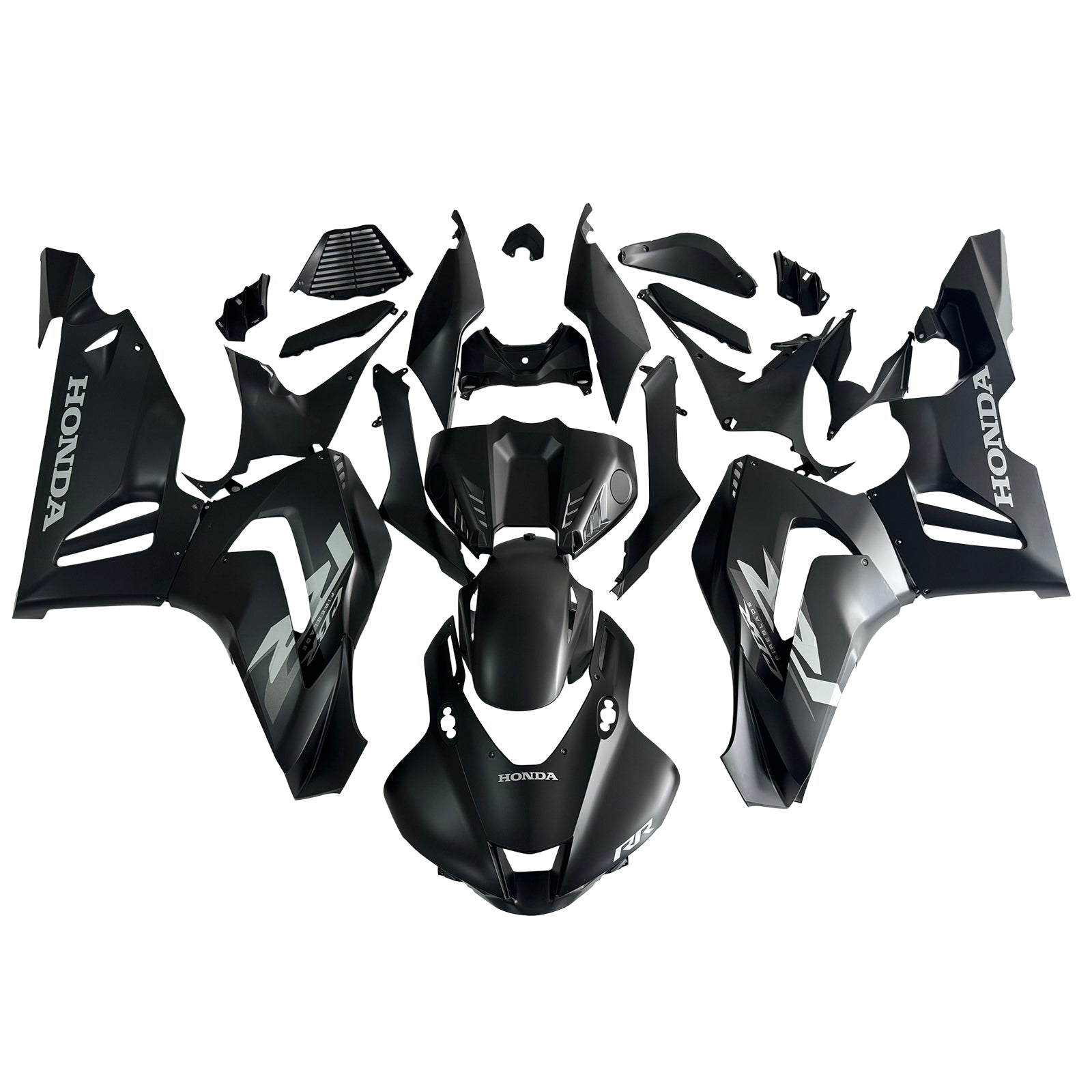 Amotopart Honda CBR1000RR-R 2020-2023 Matte Black Fairing Kit