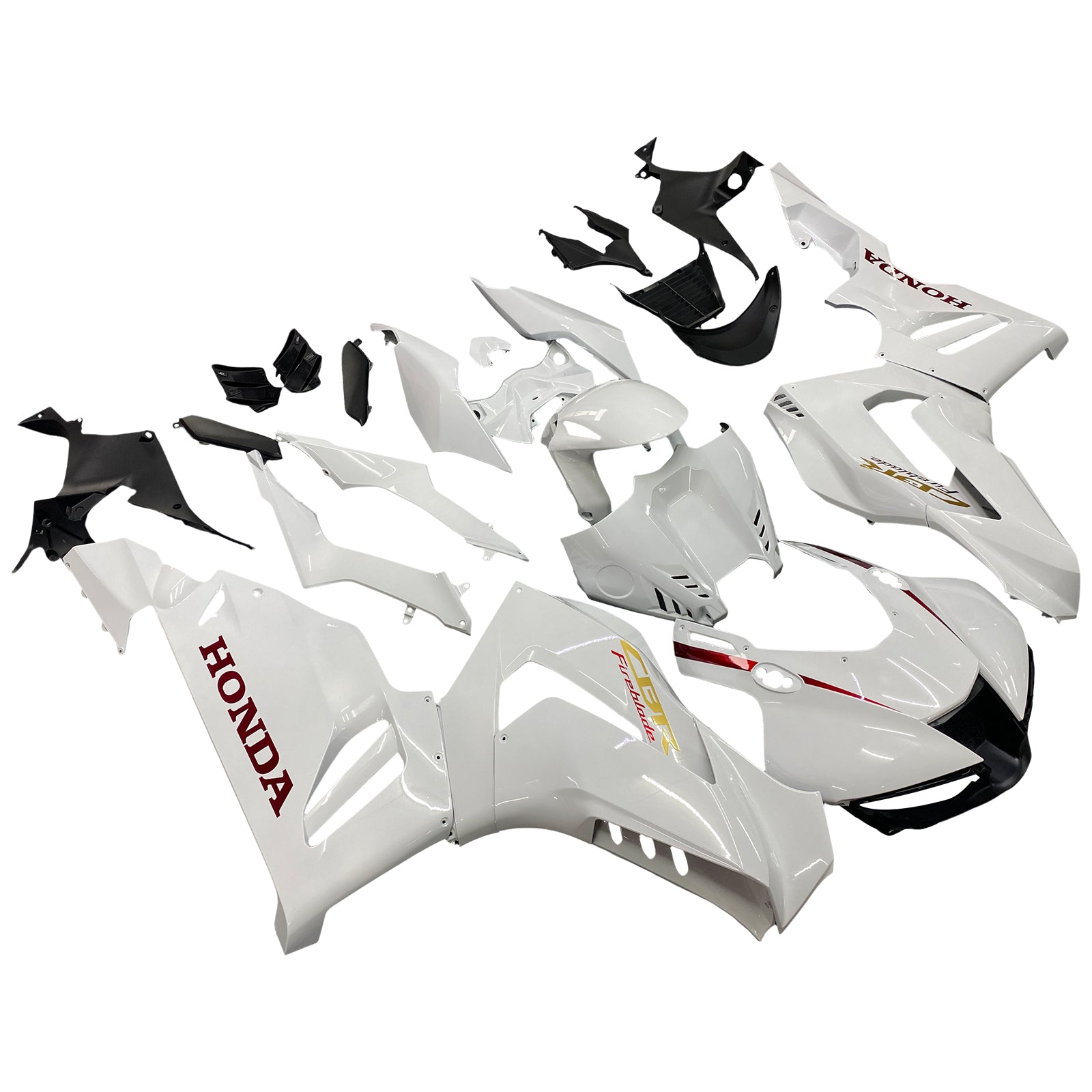 Amotopart Honda CBR1000RR-R 2020-2023 White Fairing Kit