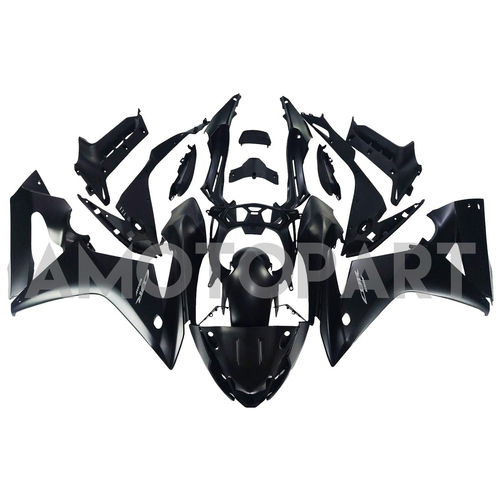 Amotopart 2017-2019 Honda CBR650F Black Fairing Kit