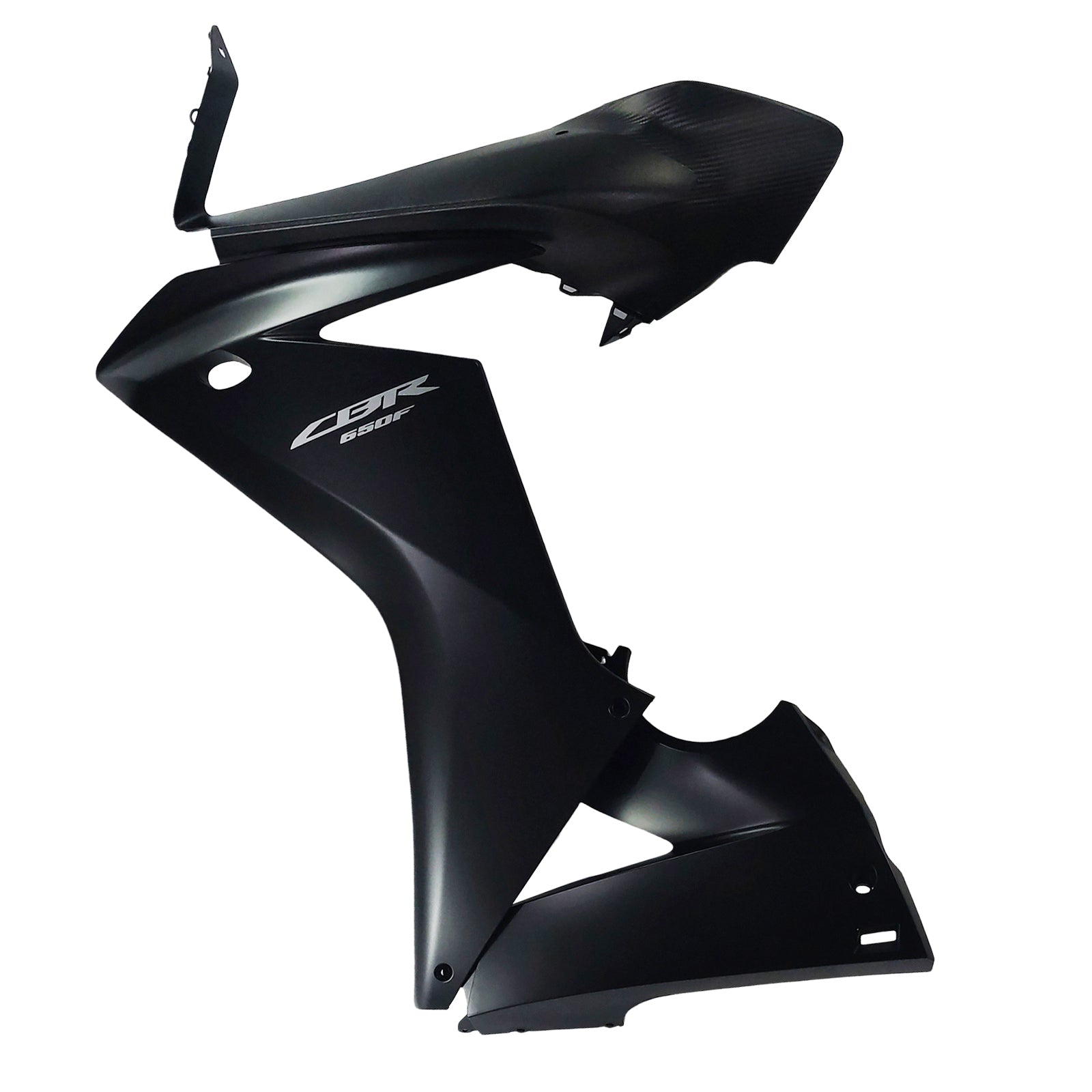 Amotopart 2017–2019 Honda CBR650F schwarzes Verkleidungsset