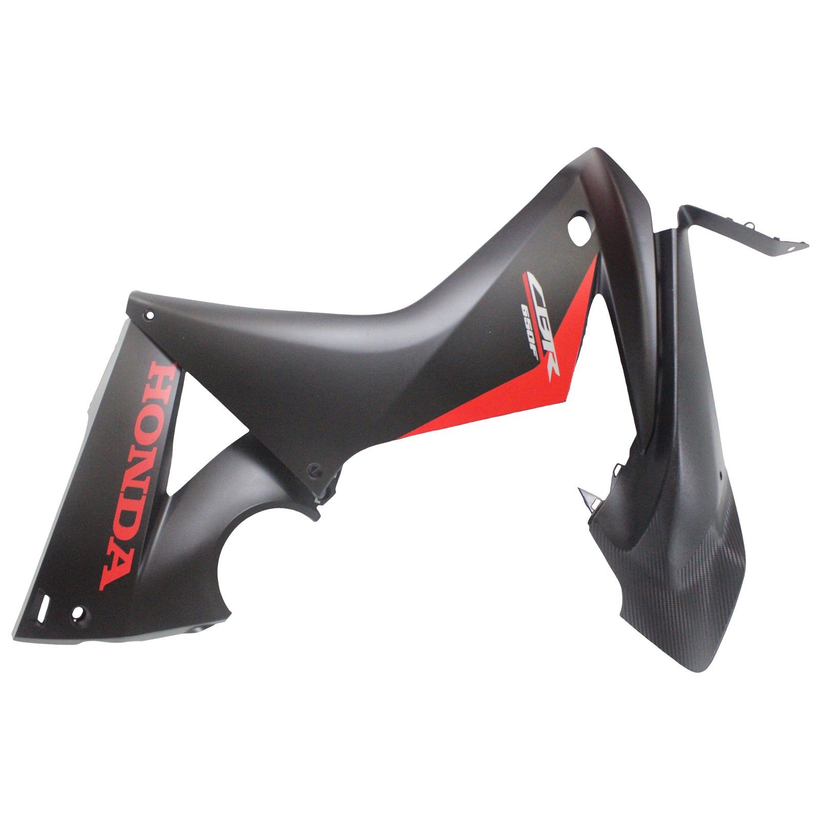 Amotopart 2017-2019 ホンダ CBR650F ブラック&レッド フェアリングキット