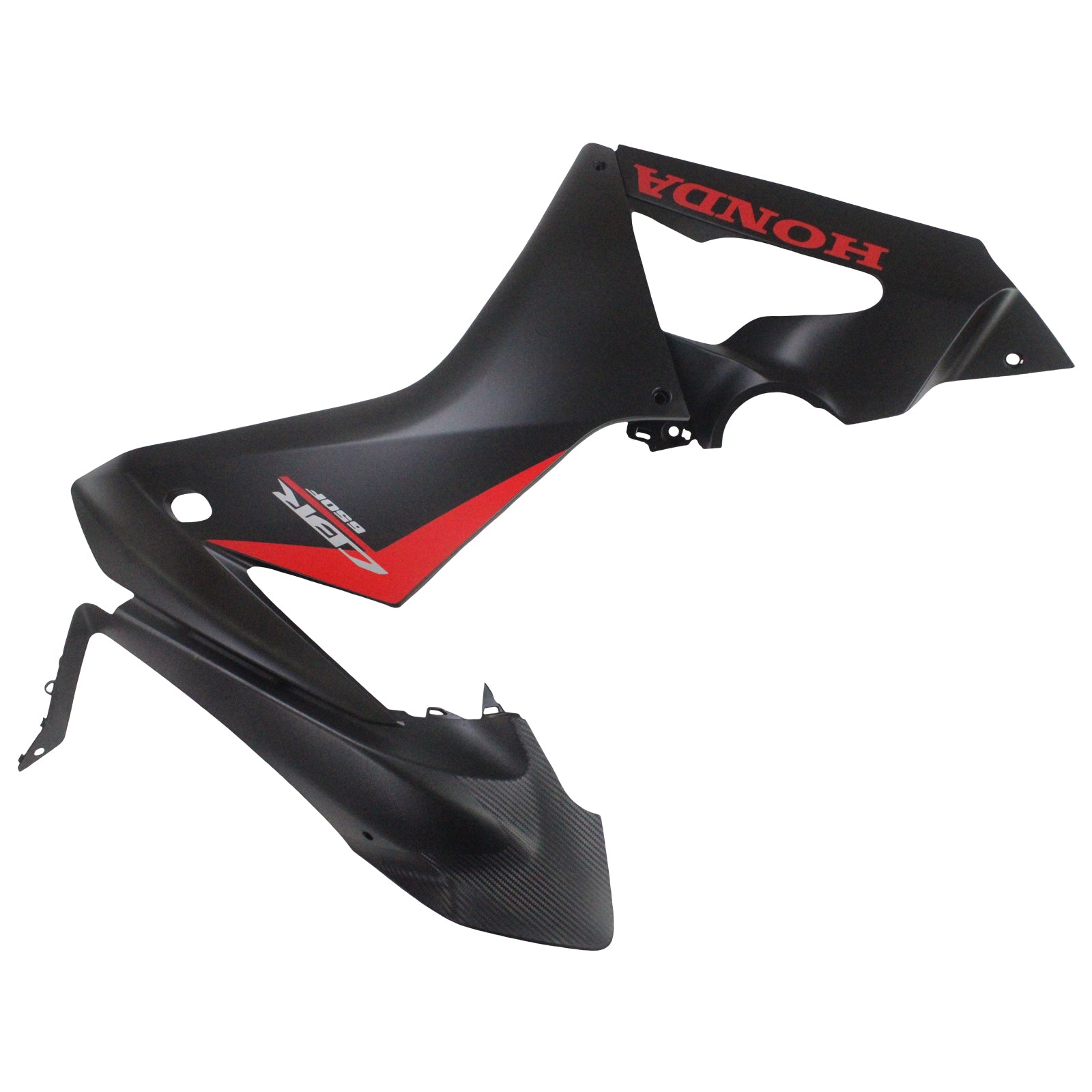 Amotopart 2017-2019 ホンダ CBR650F ブラック&レッド フェアリングキット