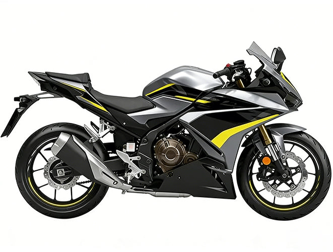Amotopart 2019-2021 CBR500R Honda Black&Yellow Fairing Kit