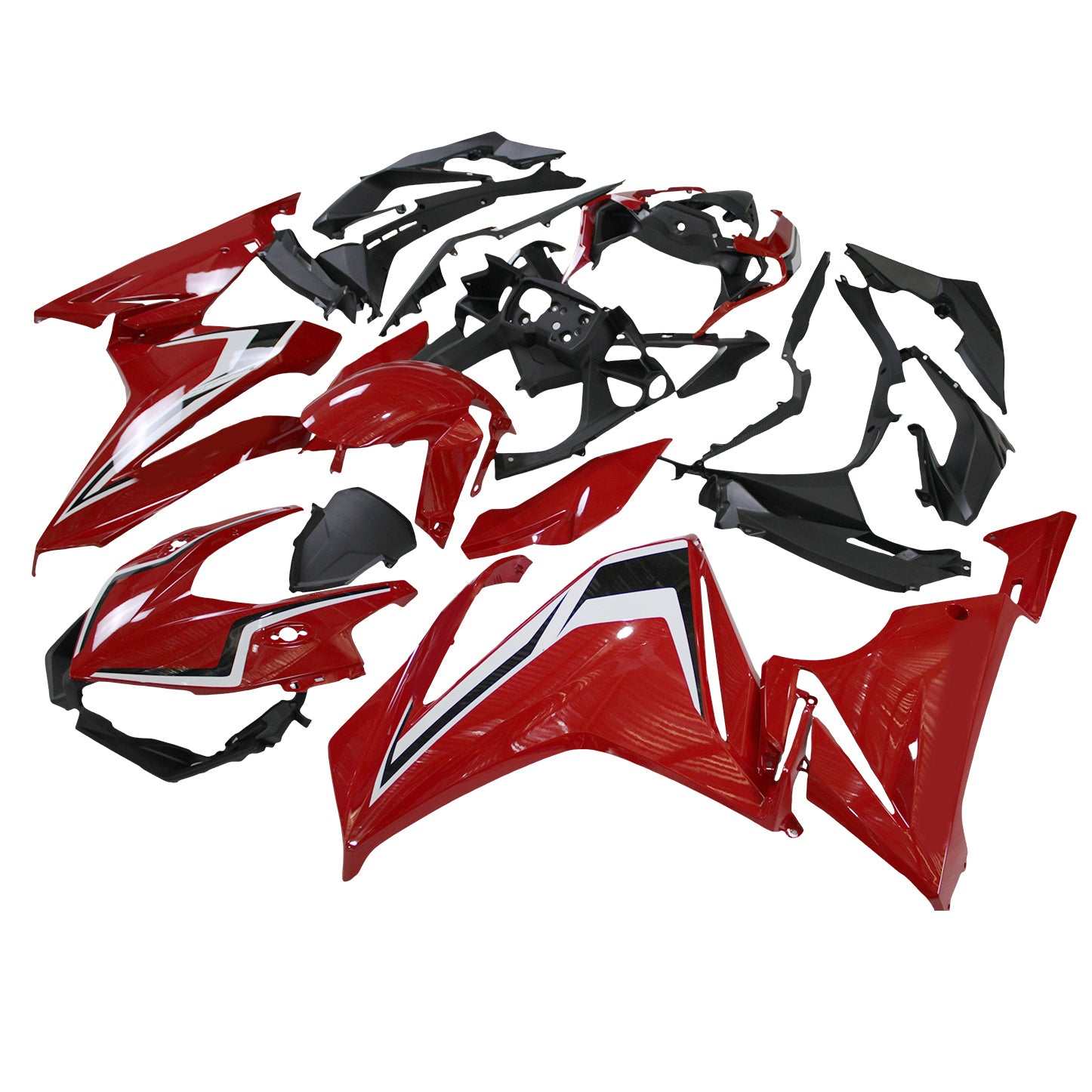 Amotopart 2022-2023 CBR500R Honda Red Fairing Kit