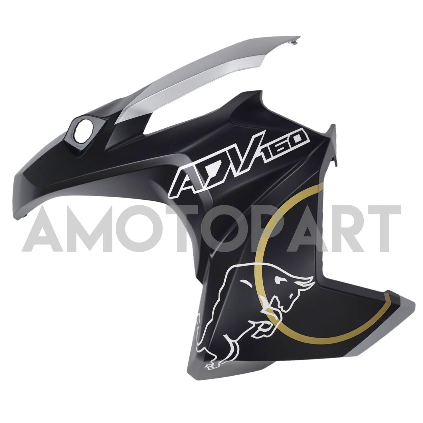 Amotopart 2022–2023 Honda ADV160 Weiß Schwarz Verkleidungsset