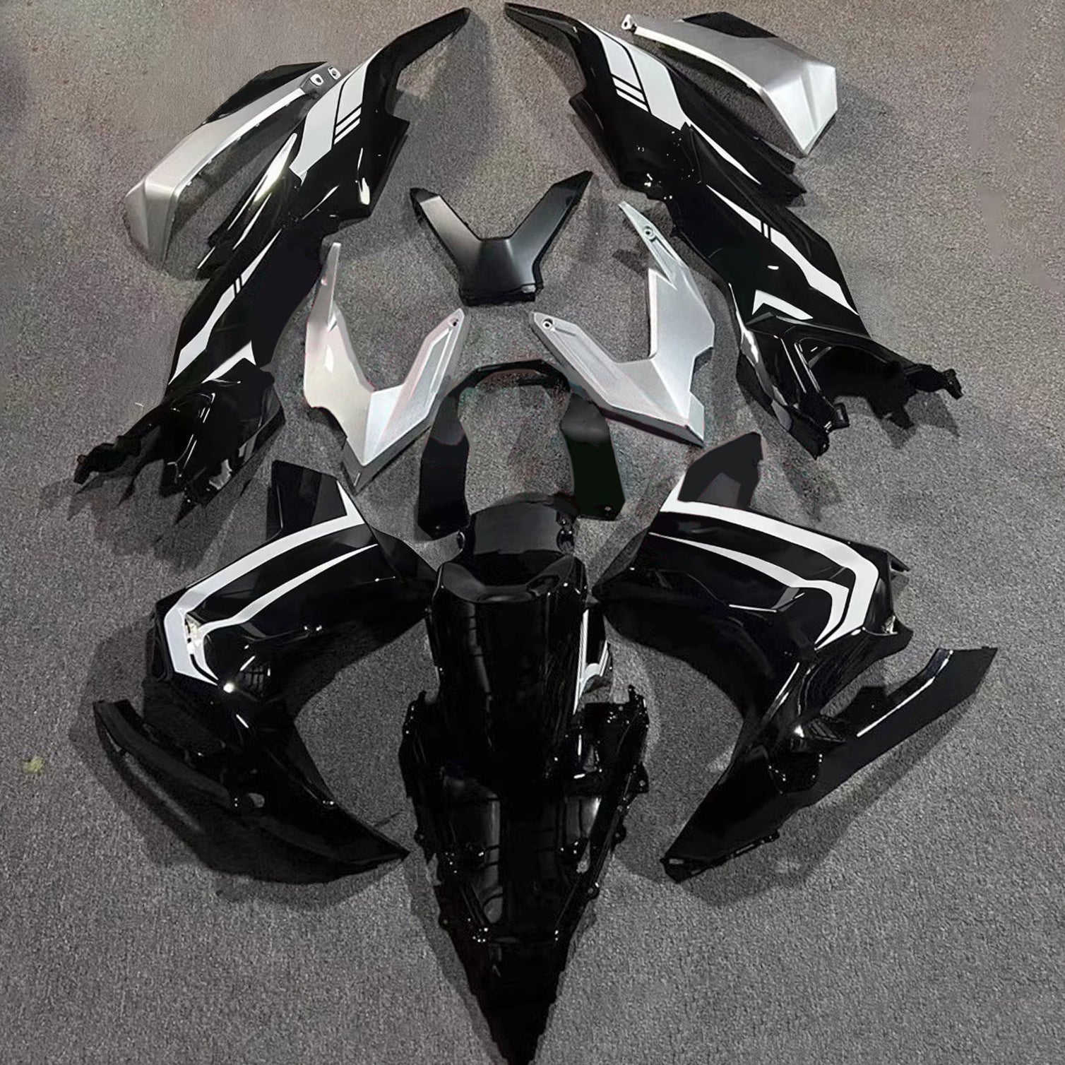 Amotopart 2022-2025 Honda ADV160 Black Fairing Kit