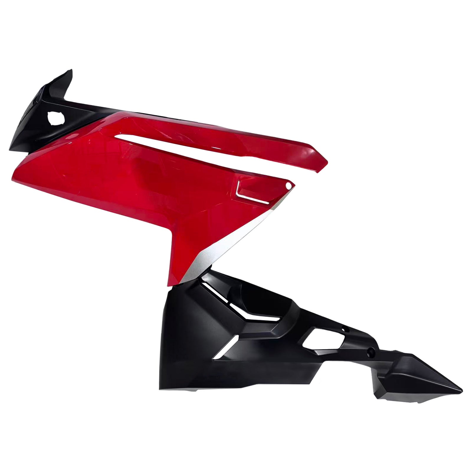 Amotopart 2017-2022 Honda CBR250RR Glossy Black Red Fairing Kit