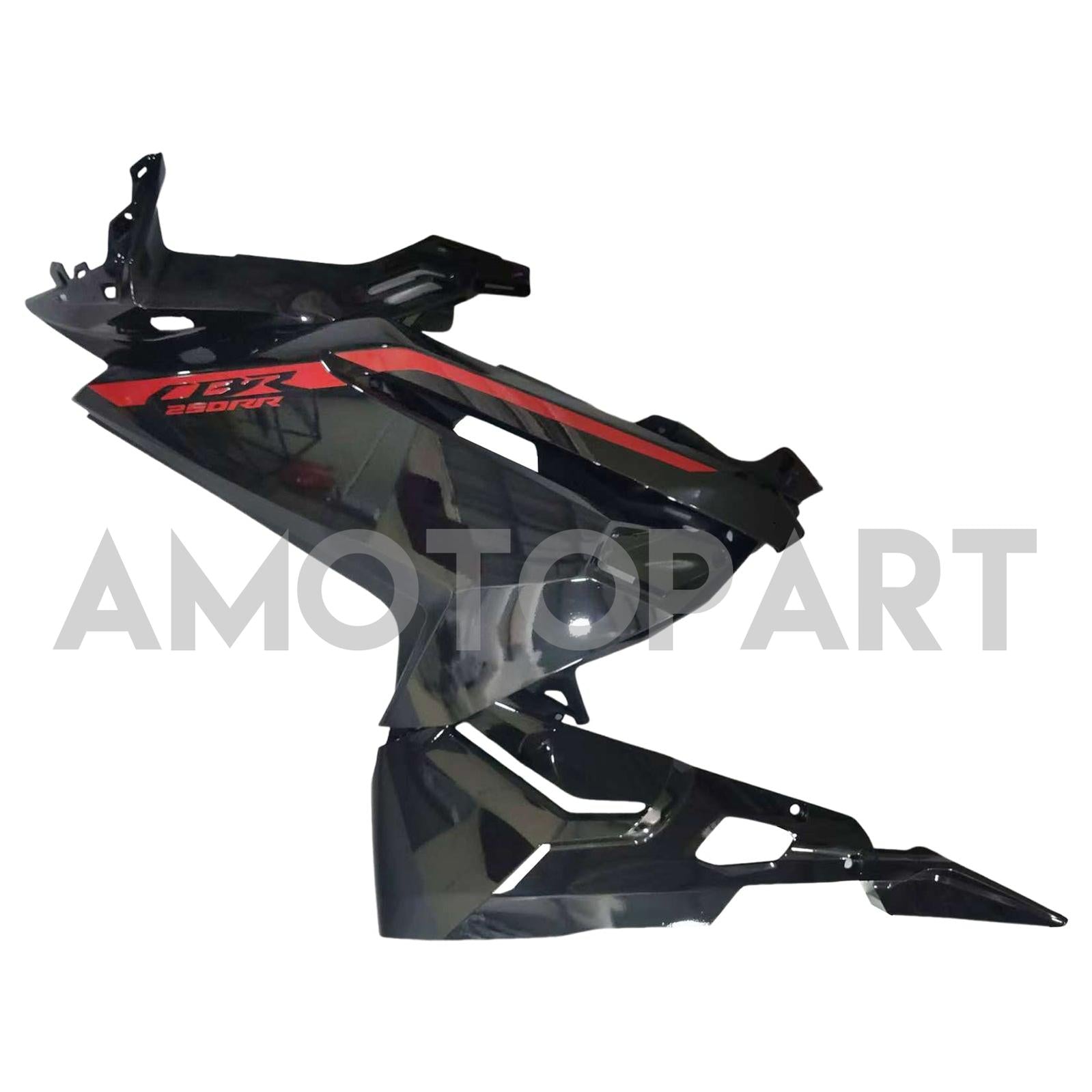 Amotopart 2023–2024 Honda CBR250RR schwarzes Verkleidungsset