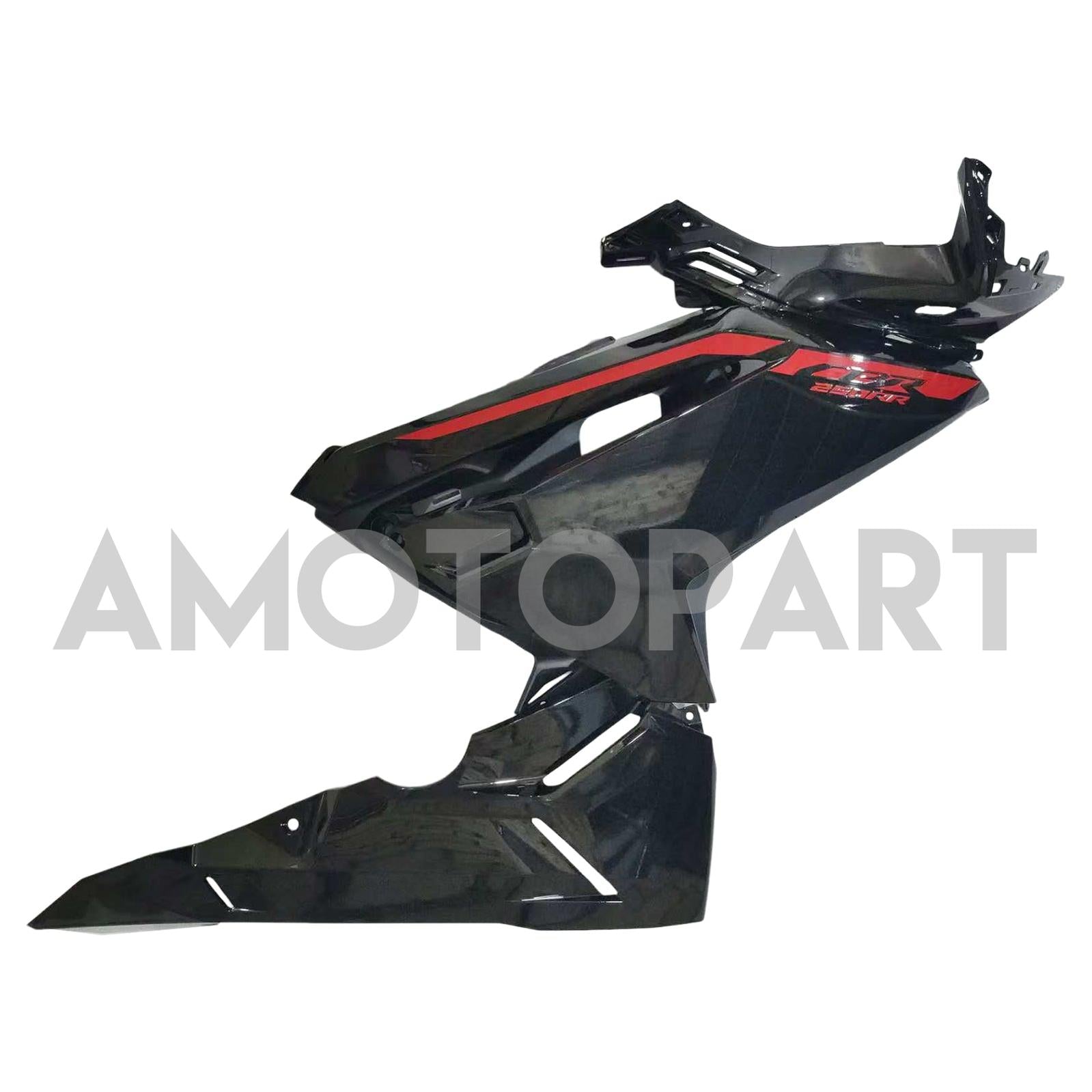 Amotopart 2023–2024 Honda CBR250RR schwarzes Verkleidungsset