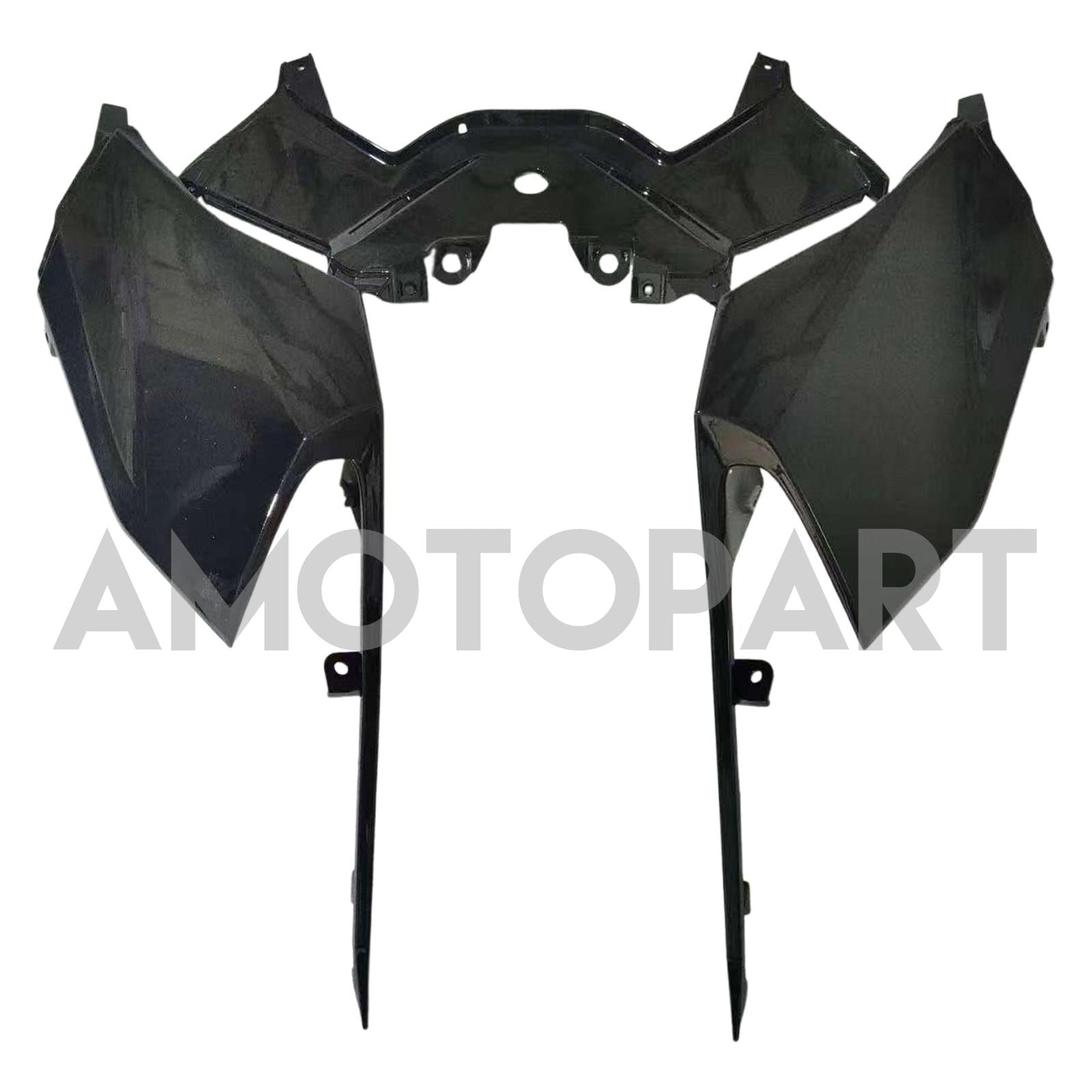 Amotopart 2023–2024 Honda CBR250RR schwarzes Verkleidungsset