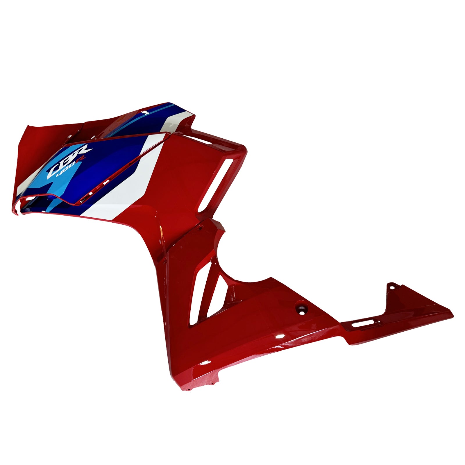 Amotopart 2024-2025 Honda CBR500R CBR400R Kit de carénage bleu rouge