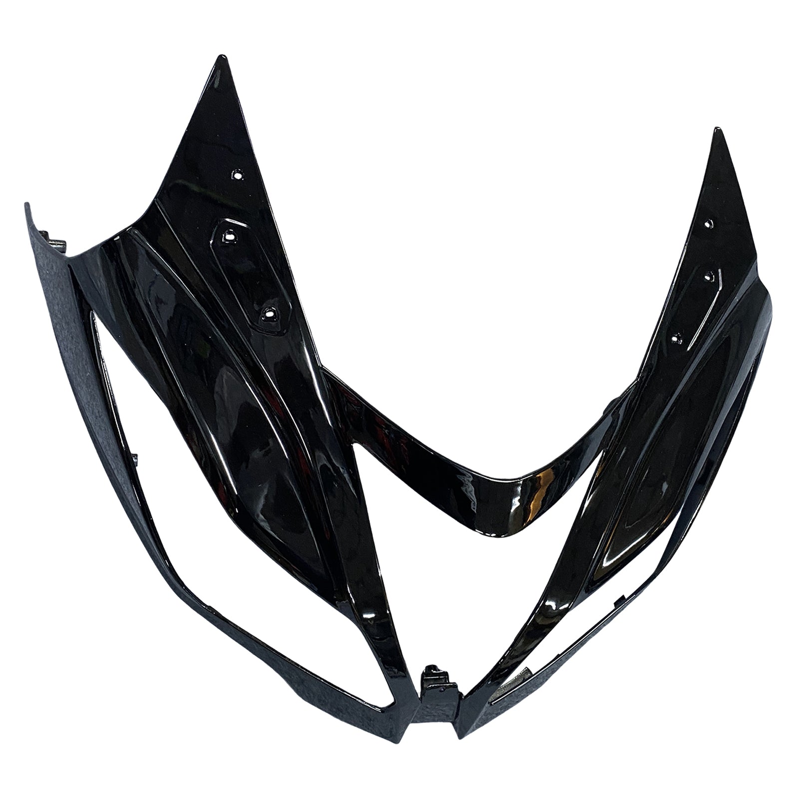 Amotopart Kawasaki Zx6R 2013-2018 フェアリング 光沢のあるブラック Amotopart プラスチックキット