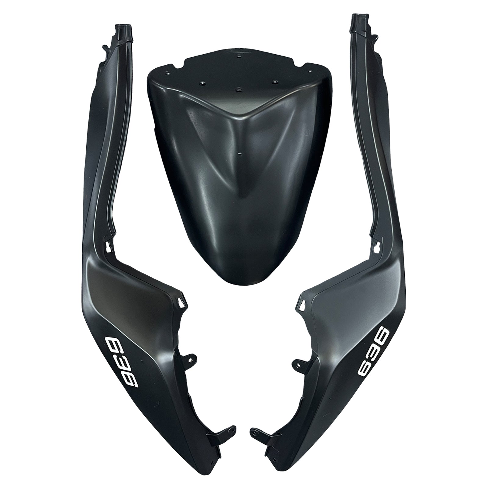 Amotopart Kawasaki ZX6R 13-18 FAILING MATT BLACK W/BOLT KIT