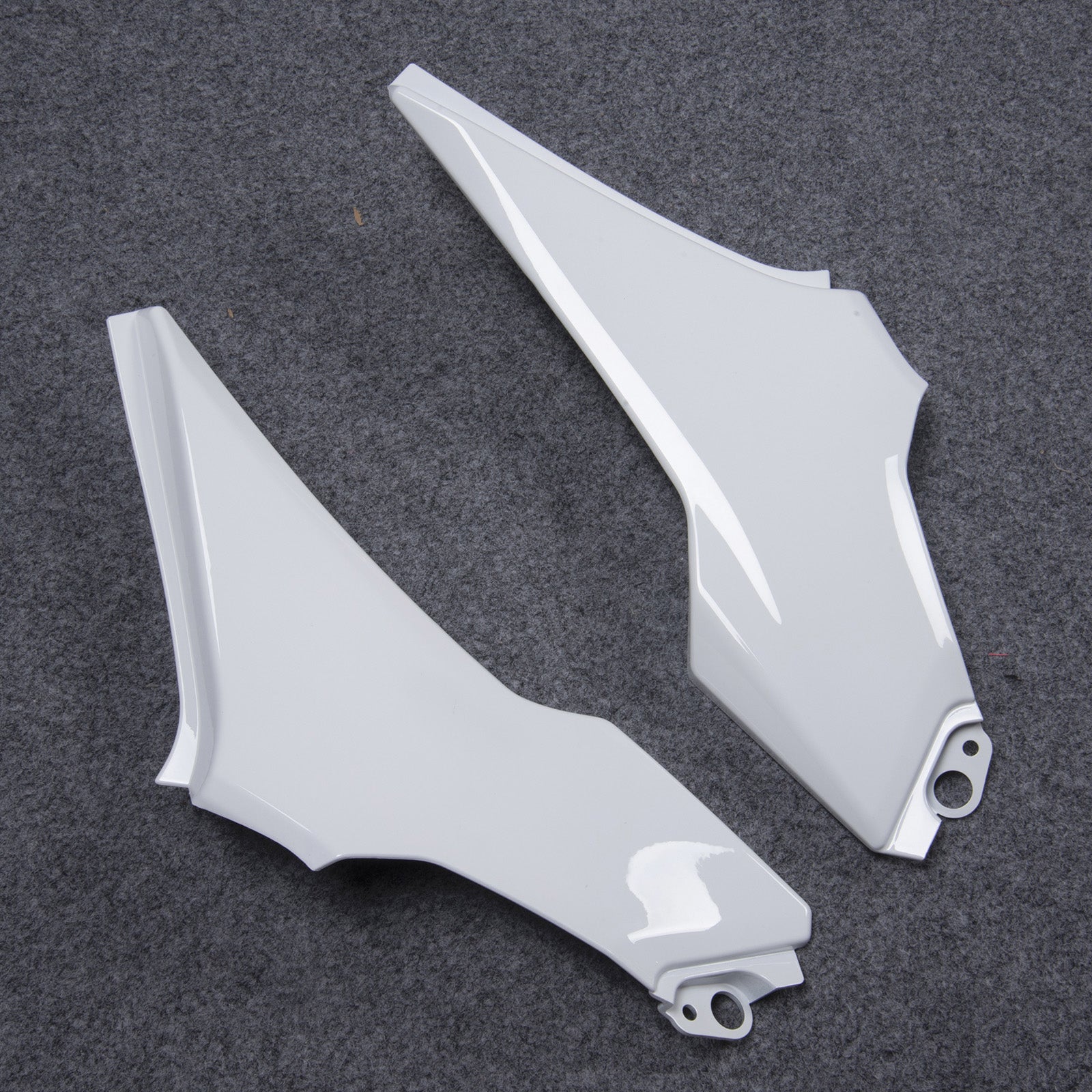 Amotopart 2017-2019 Kawasaki Z900 White Black Fairing Kit