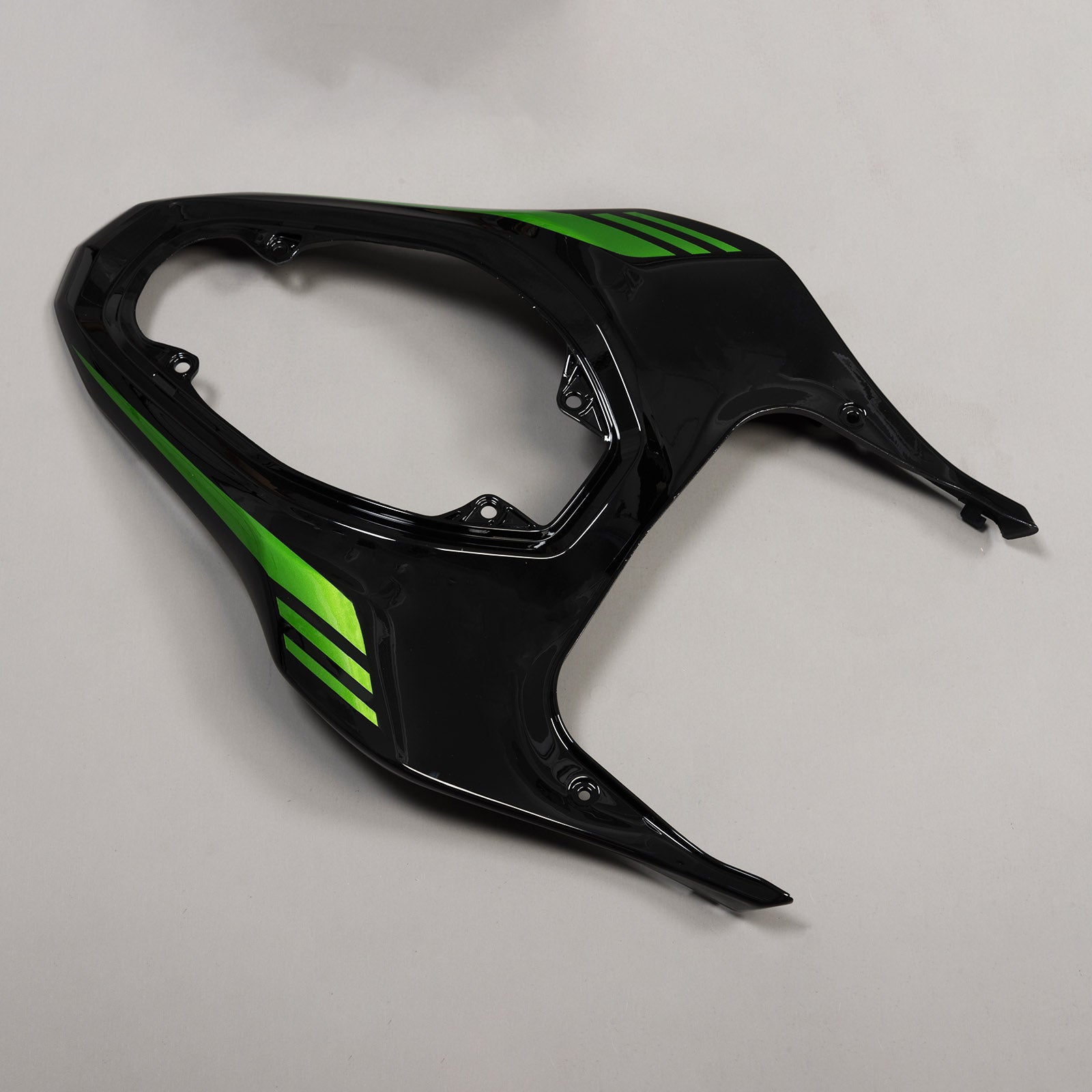 Amotopart 2017-2019 Kawasaki Z900 Green Black Fairing Kit