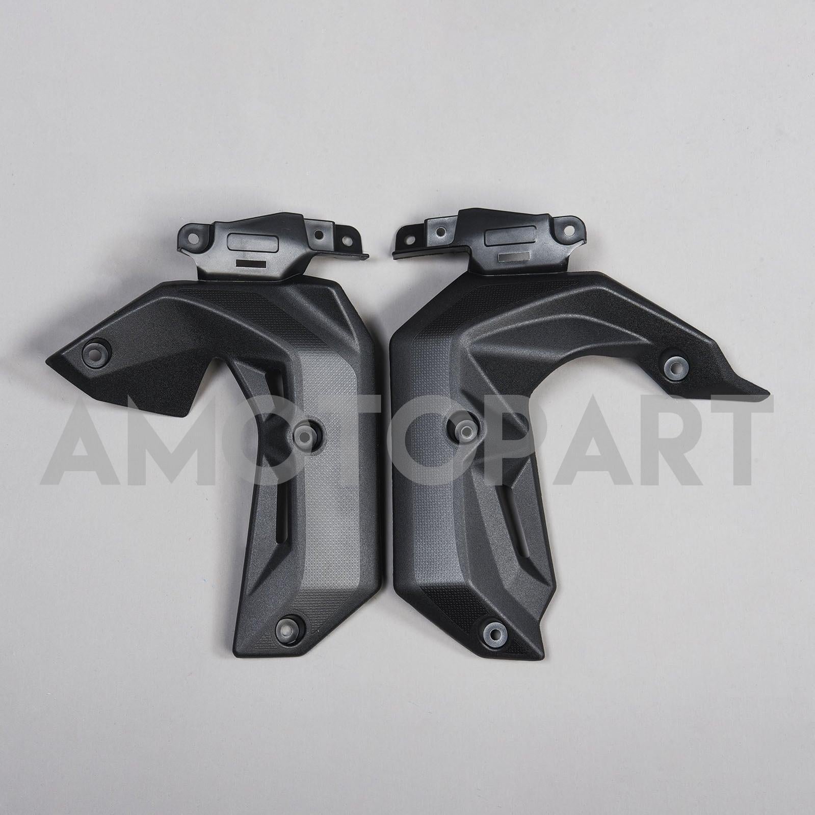 Amotopart 2017-2019 Kawasaki Z650 Black Fairring Kit