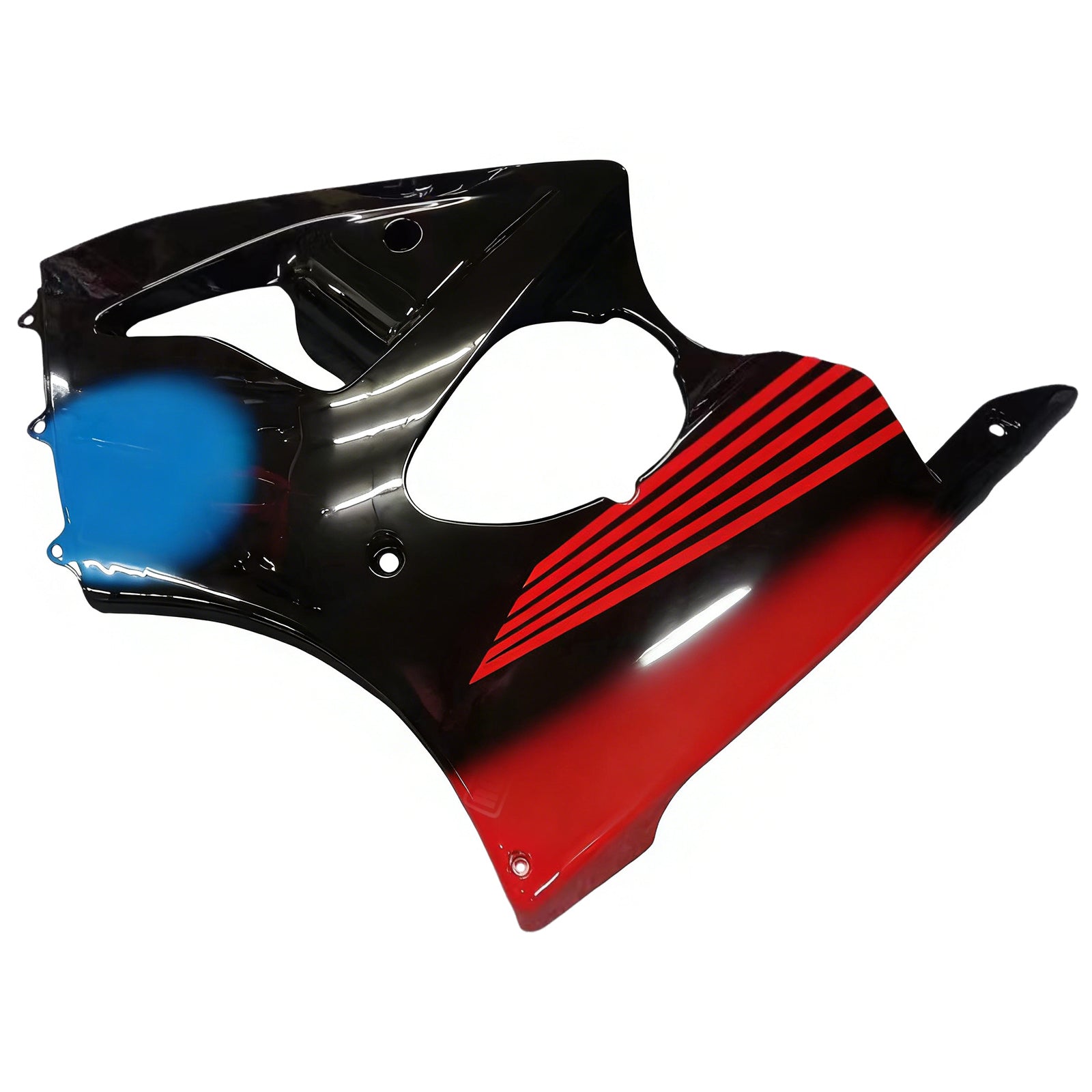 Amotopart Kawasaki 2000-2002 Zx6R 636/ZZR600 2005-2008 Fairing Blue&Red Kit