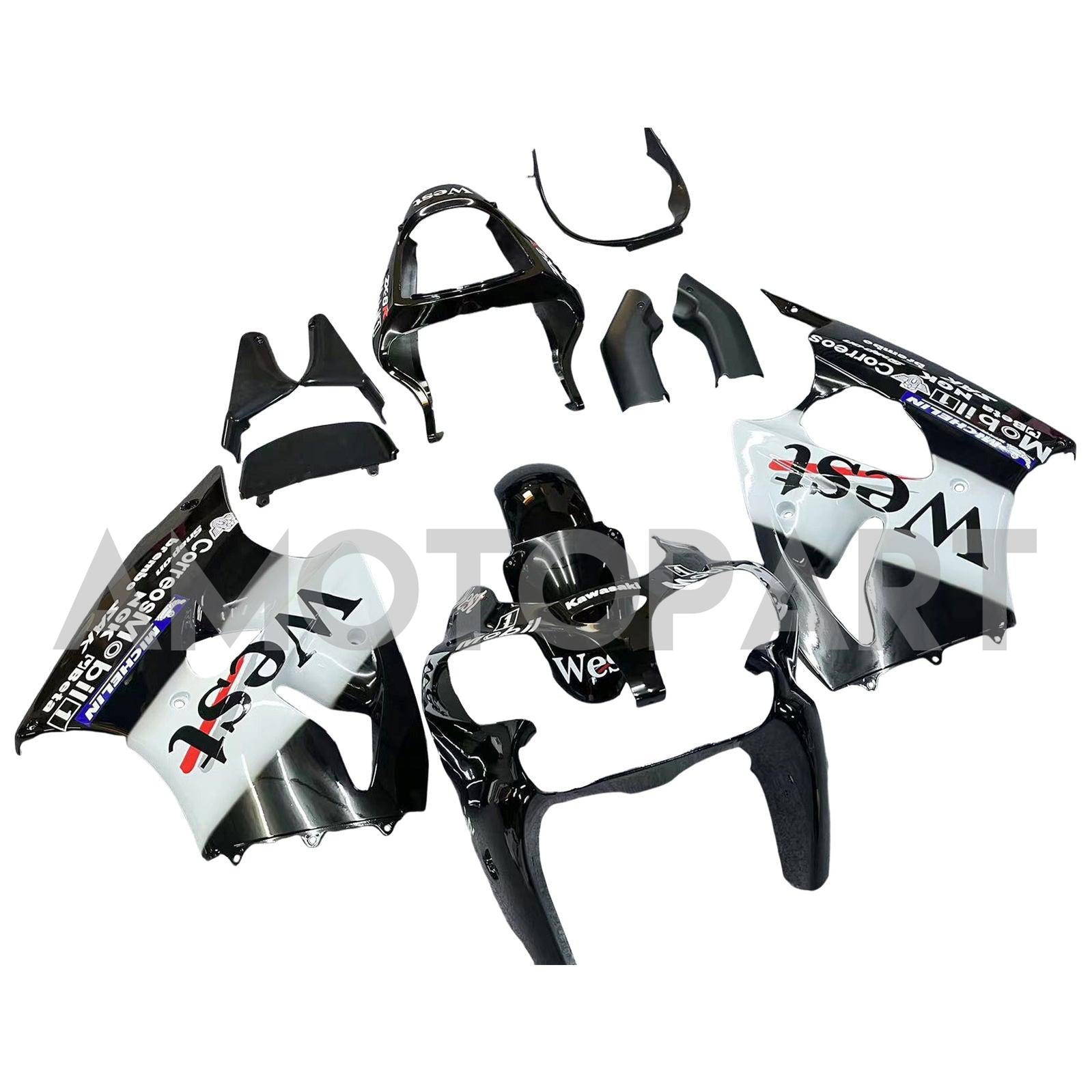 Amotopart Kawasaki 2000-2002 ZX6R 636/ZZR600 2005-2008 KUBSEN