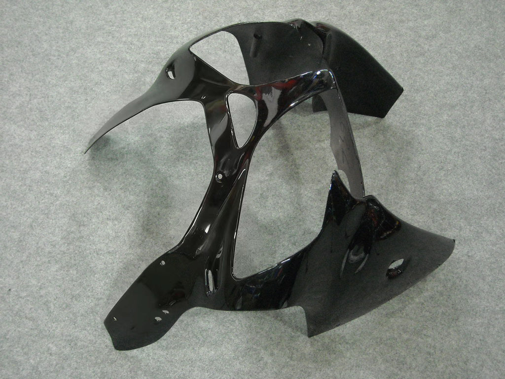 Amotopart Kawasaki 2000-2002 Zx6R 636/ZZR600 2005-2008 Fairing Black&Yellow Kit