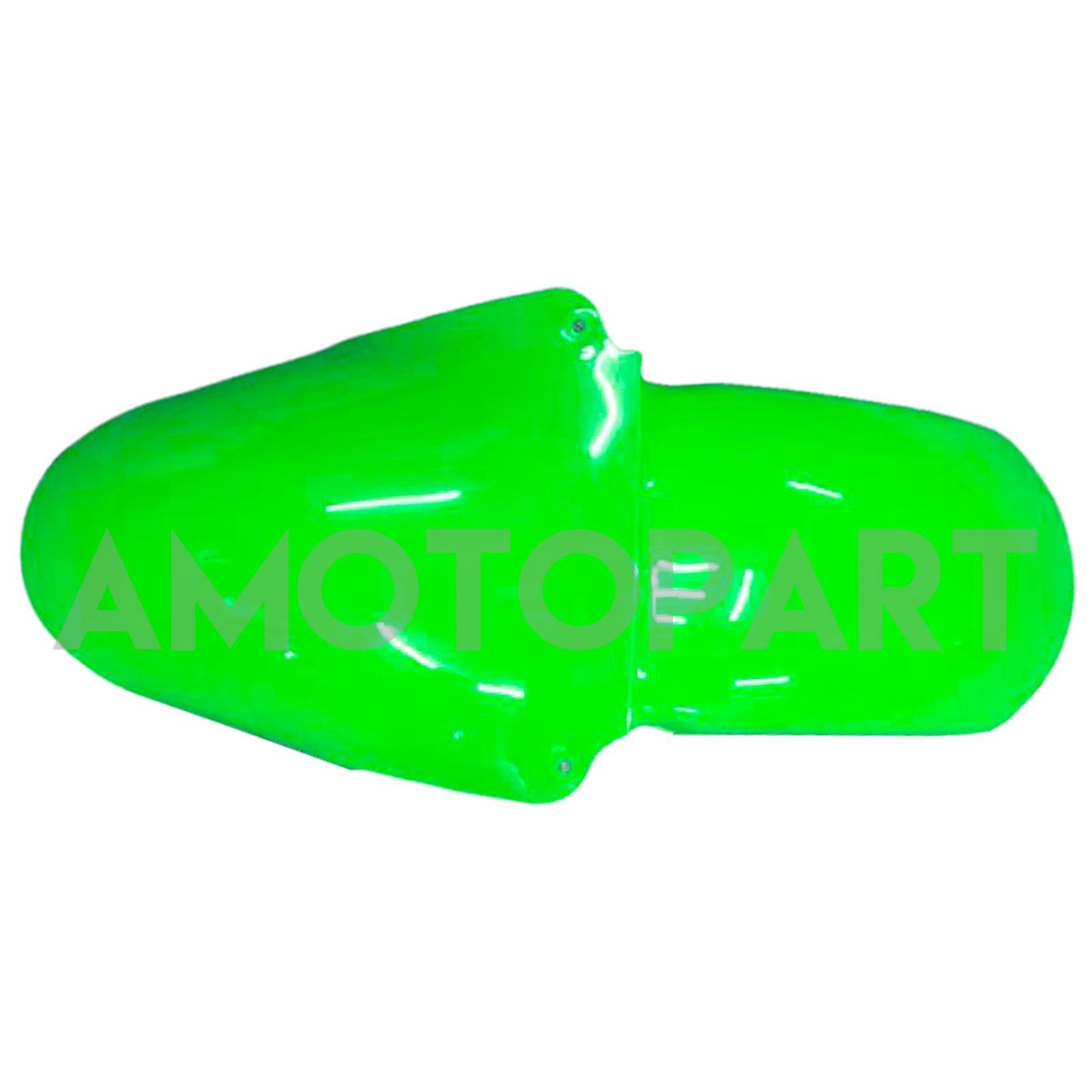 Amotopart Kawasaki 2000-2002 Zx6R 636/ZZR600 2005-2008 Fairing Gloss Green Kit