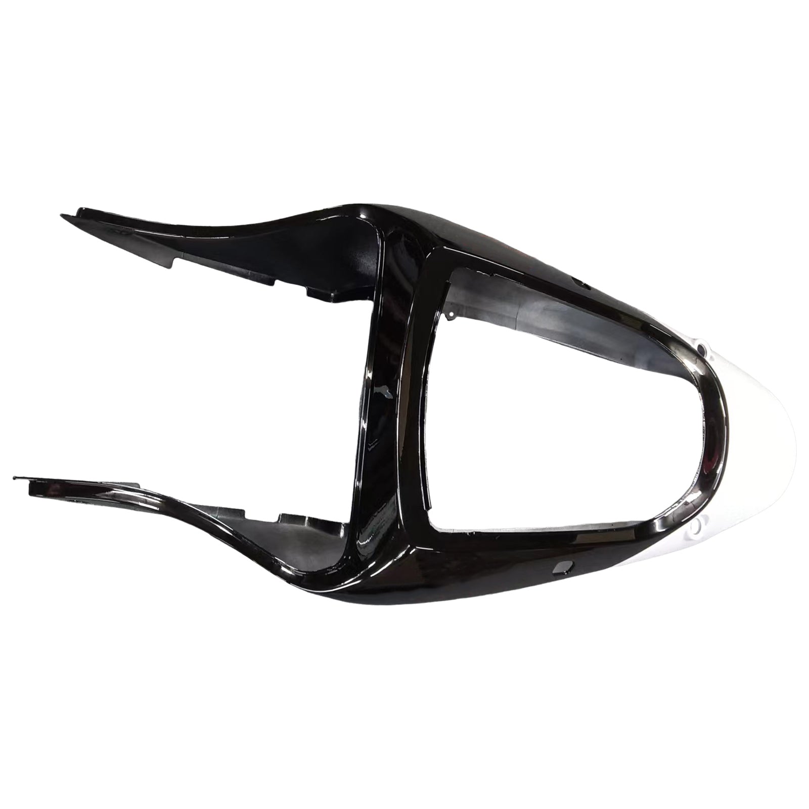 Amotopart Kawasaki 2000-2002 Zx6R 636/ZZR600 2005-2008 Wit Zwart Kuipset