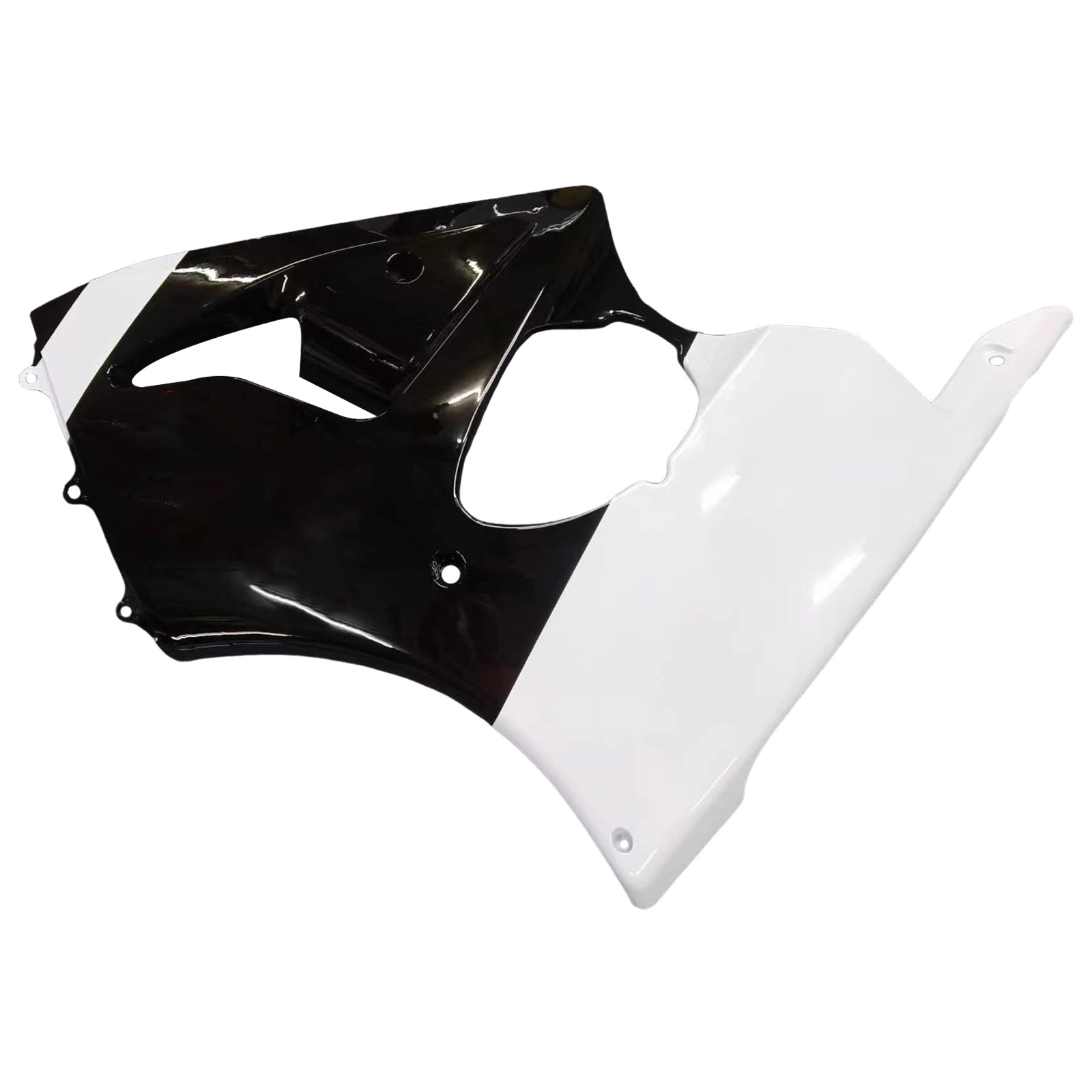 Amotopart Kawasaki 2000-2002 Zx6R 636/ZZR600 2005-2008 Wit Zwart Kuipset