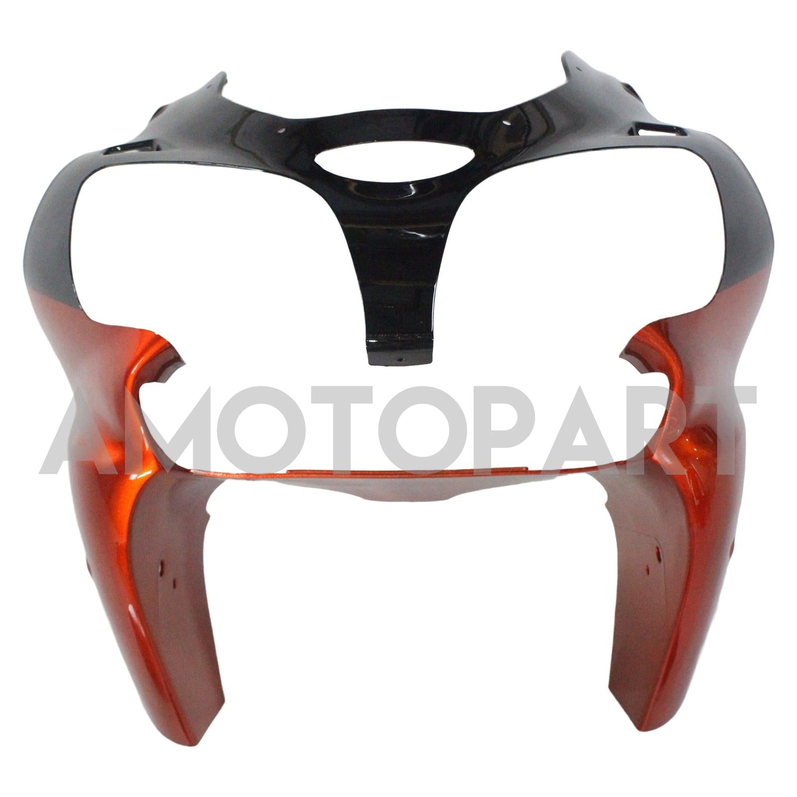 Amotopart Kawasaki 2000-2002 ZX6R 636/ZZR600 2005-2008 Verkleidung Orange Black Kit