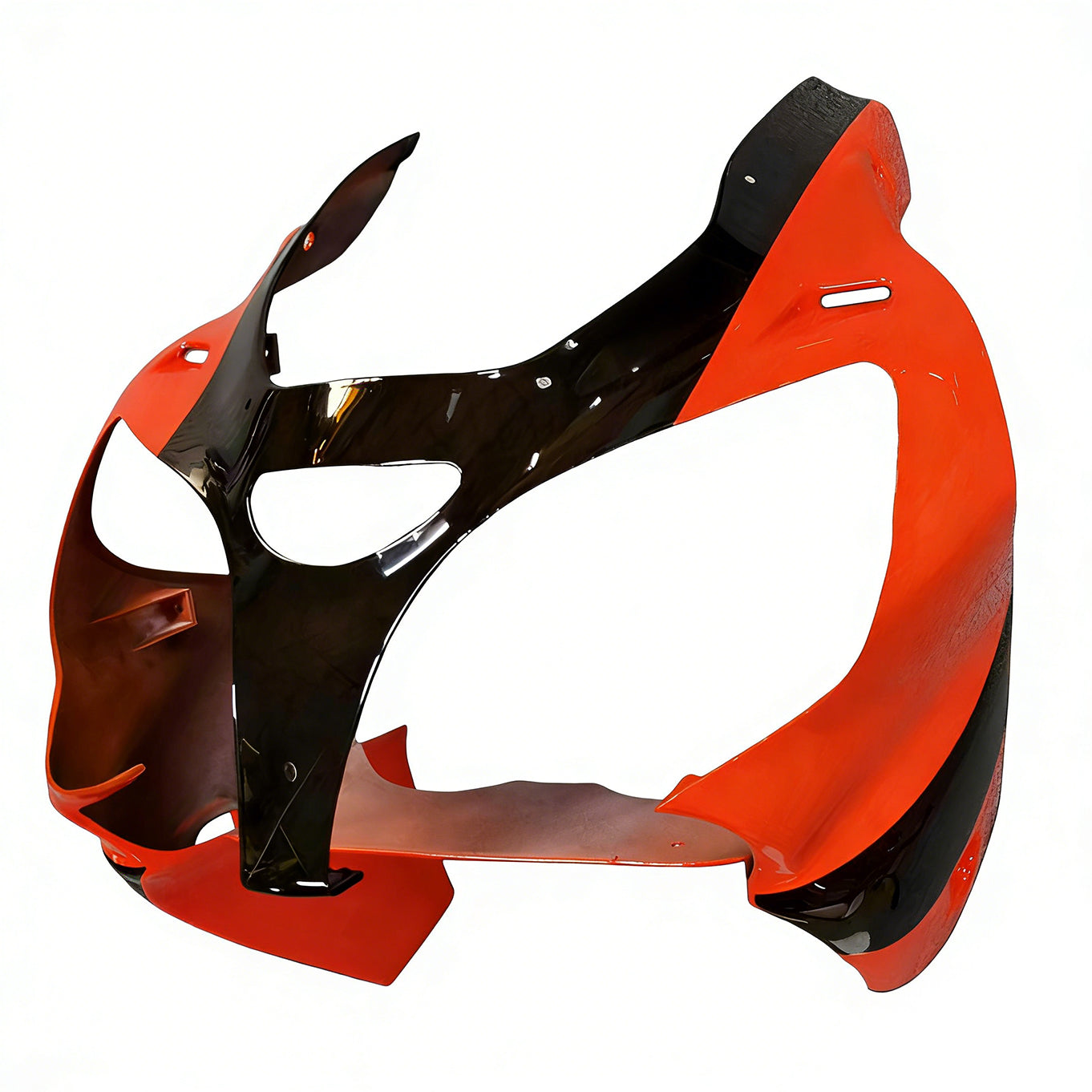Amotopart 2000-2002 Kawasaki ZX6R 636 & 2005-2008 ZZR600 oranje zwarte kuipset