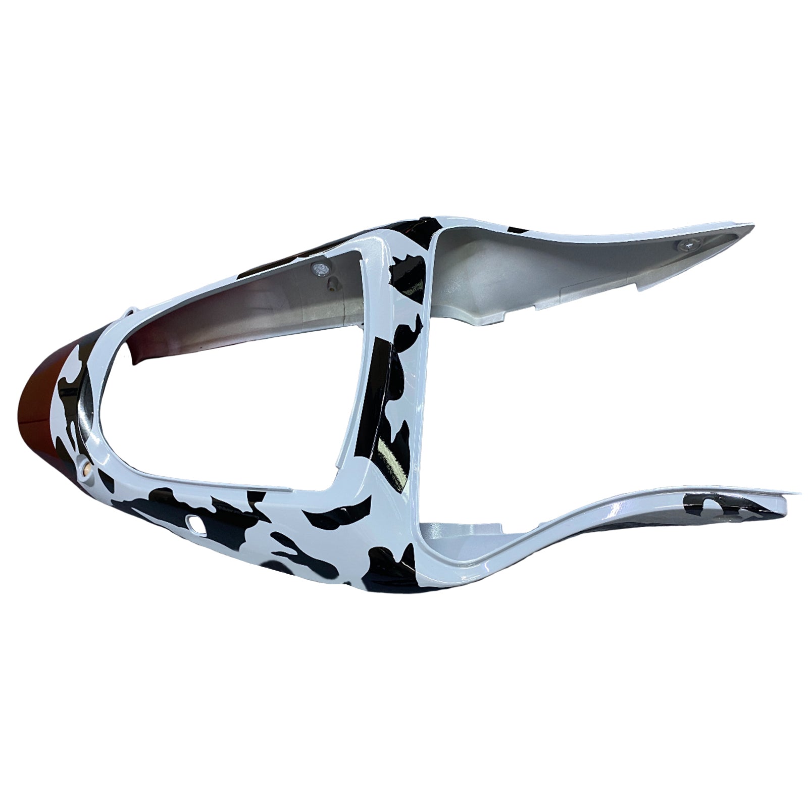 Amotopart 2000-2002 Kawasaki ZX6R 636 & 2005-2008 Kawasaki ZZR600 Red Gray Fairing Kit