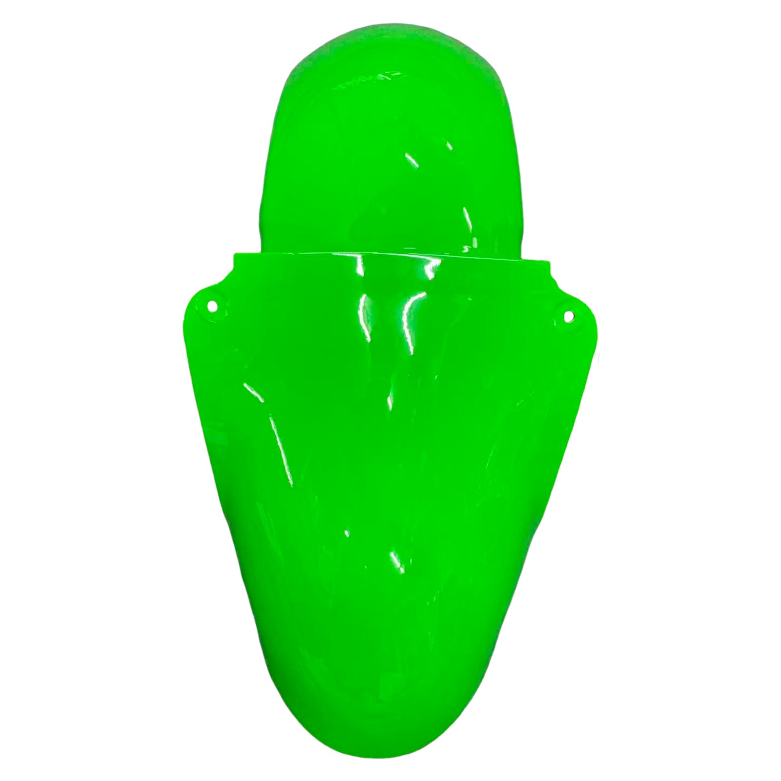 Amotopart 2000-2002 Kawasaki ZX6R 636 & 2005-2008 Kawasaki ZZR600 Black Light Green Fairing Kit