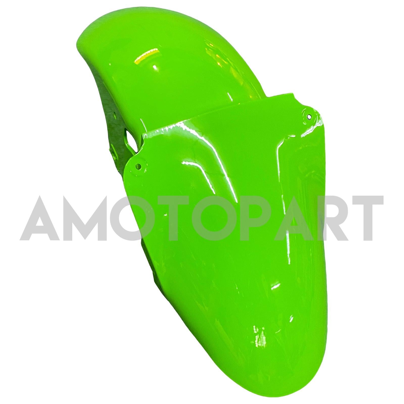 Amotopart 2000-2002 Kawasaki ZX6R 636 & 2005-2008 Kawasaki ZZR600 Green Fairing Kit