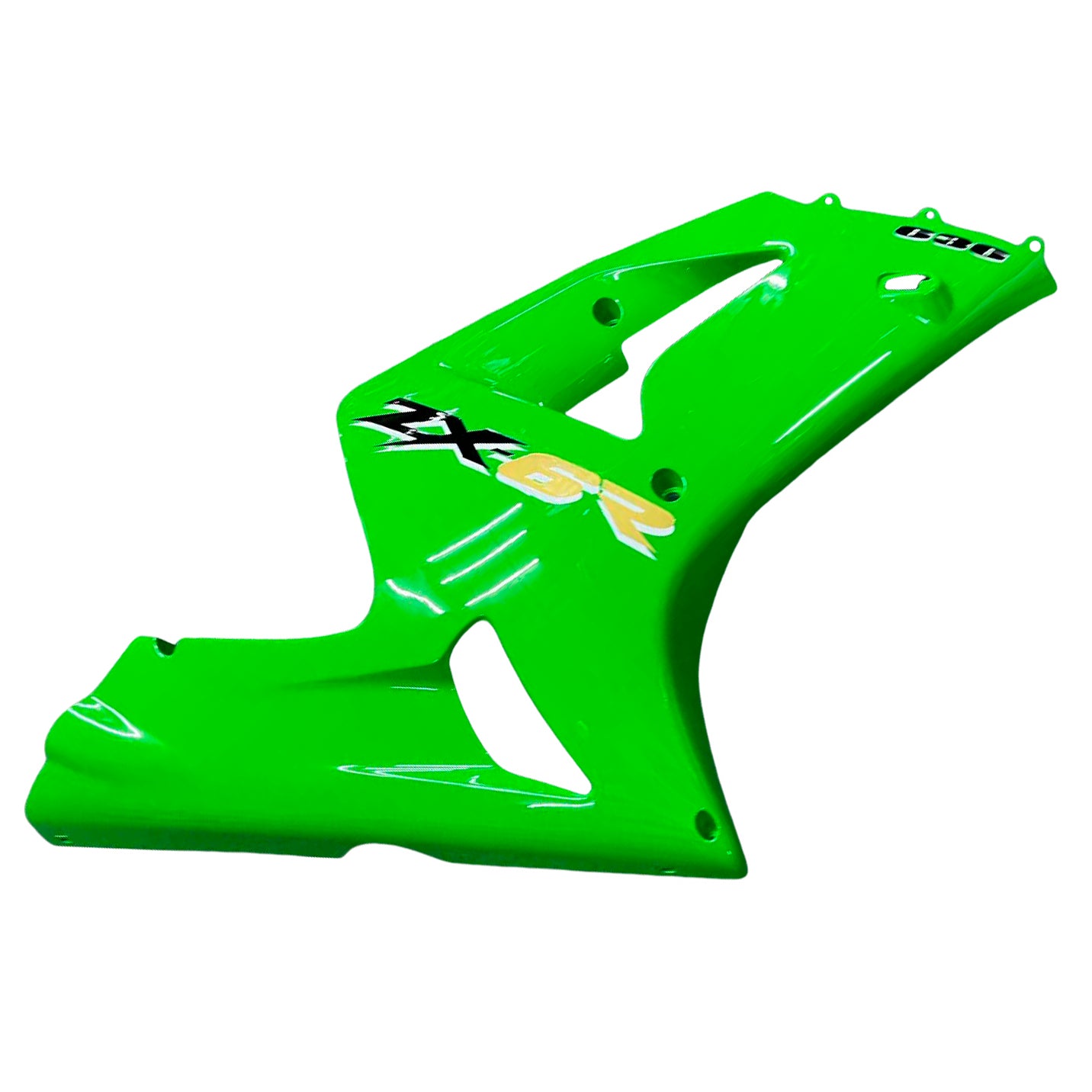Amotopart 2003-2004 Kawasaki ZX6R Fairing Green Kit