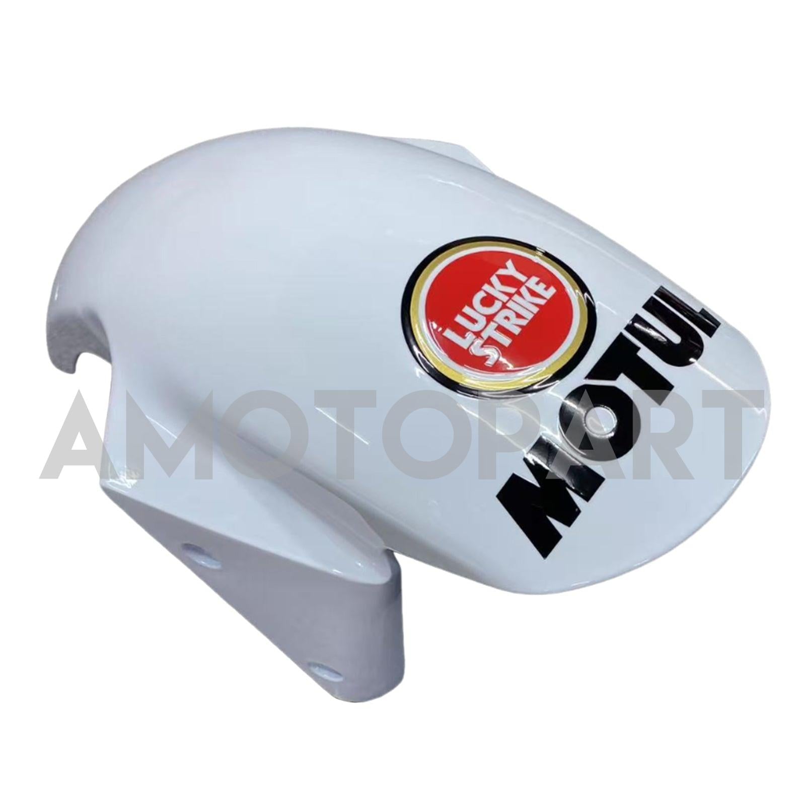 Amotopart 2003-2004 Kawasaki ZX6R Fairing Multi White&Red Kit