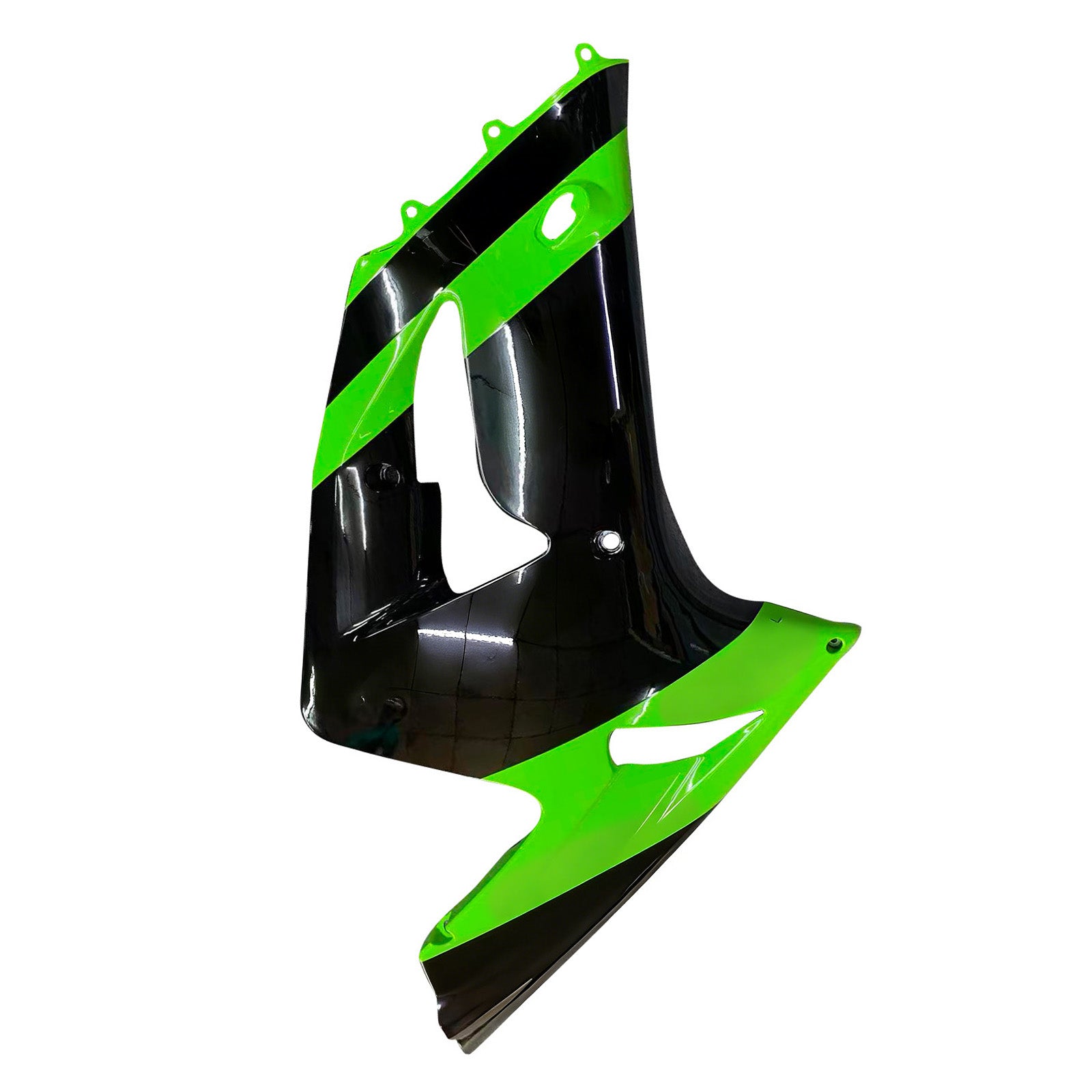 Kit carenatura verde e nero Amotopart 2003-2004 Kawasaki ZX6R