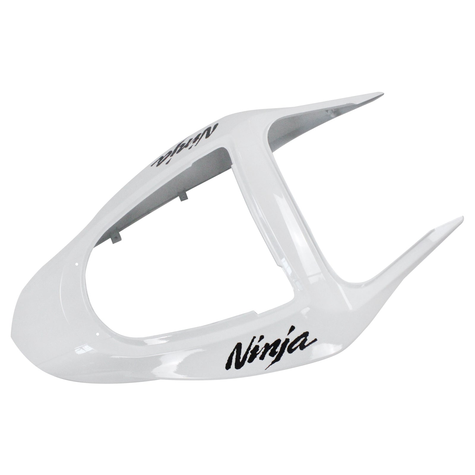 Amotopart 2003-2004 Kawasaki Zx6R 636 White Fairing Kit