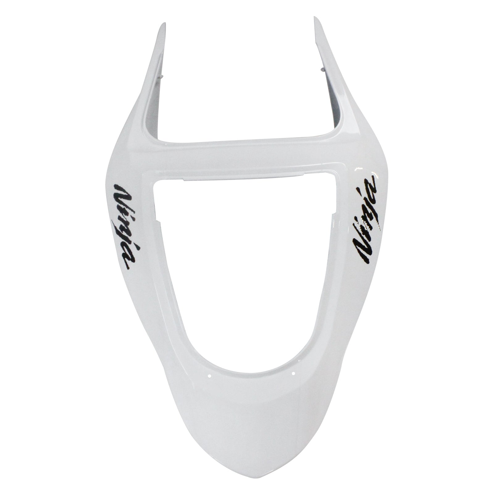 Amotopart 2003-2004 Kawasaki Zx6R 636 White Fairing Kit