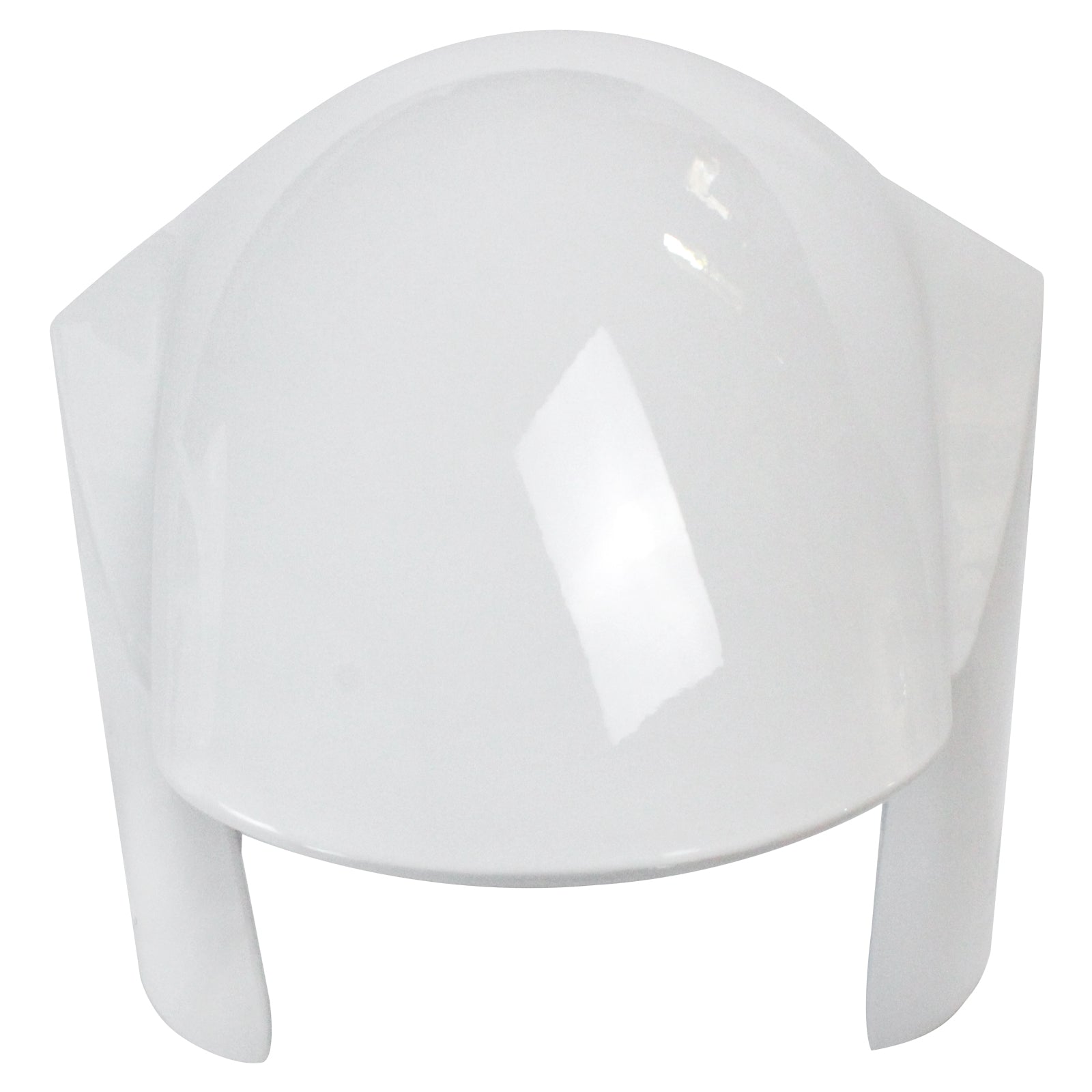 Amotopart 2003-2004 Kawasaki Zx6R 636 White Fairing Kit