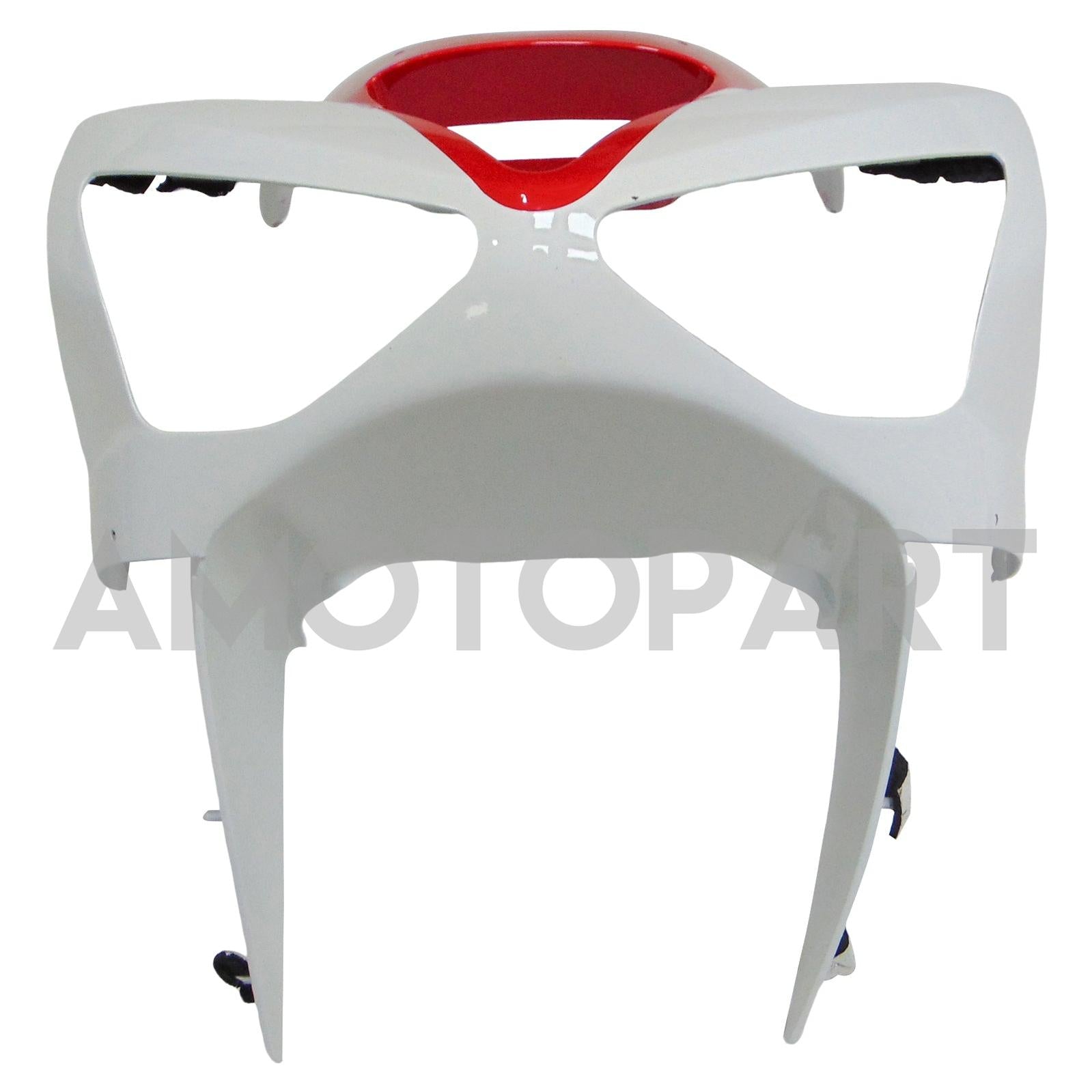 Amotopart 2003-2004 Kawasaki ZX6R 636 Red White Reading Kit