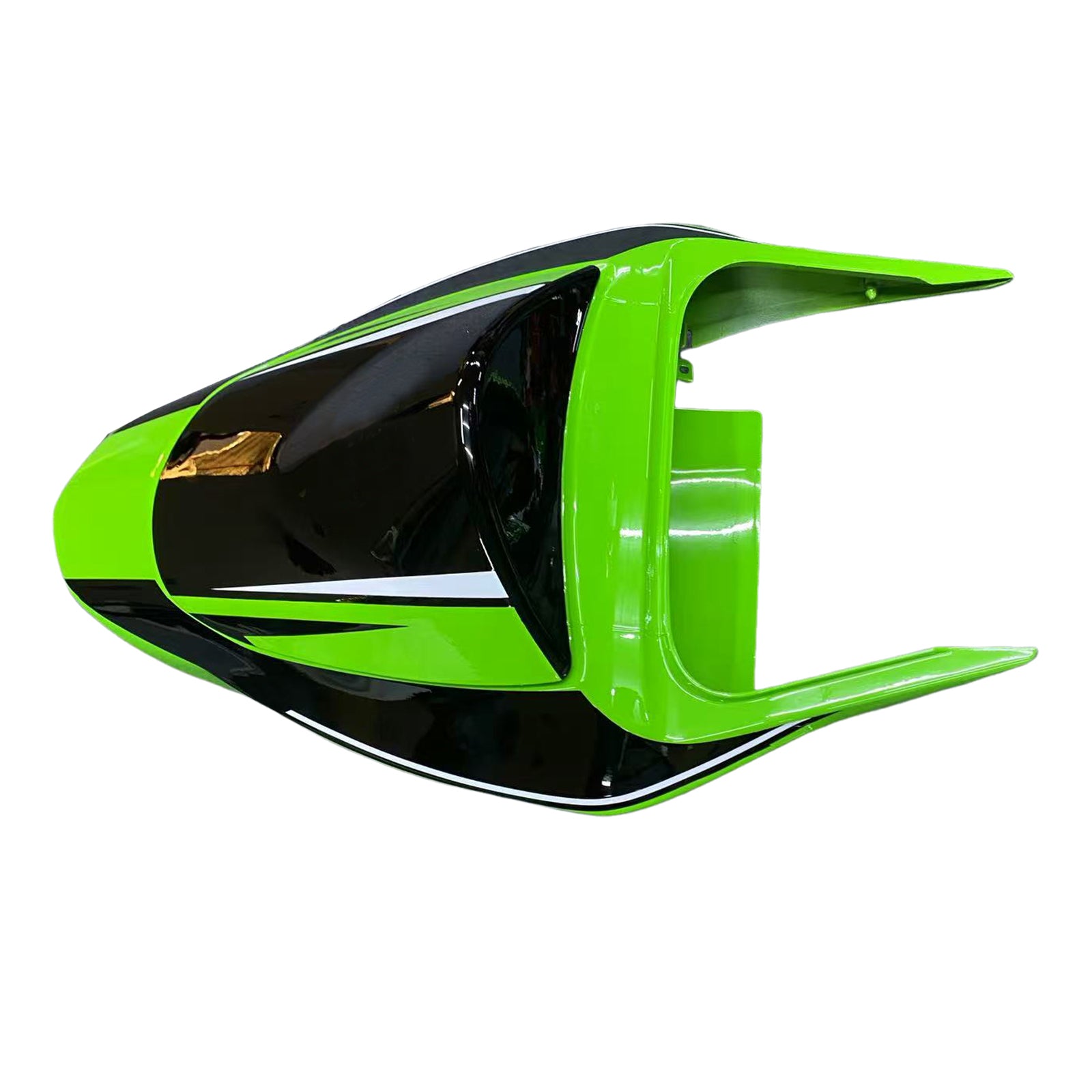 Amotopart 2003-2004 ZX6R 636 Kawasaki Green&Black Style2 Fairing Kit
