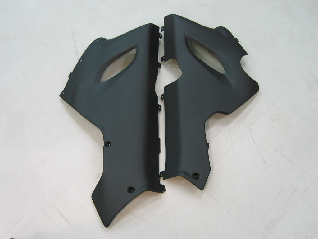 Amotopart 2005-2006 Kawasaki ZX6R 636 Green Black Fairing Kit